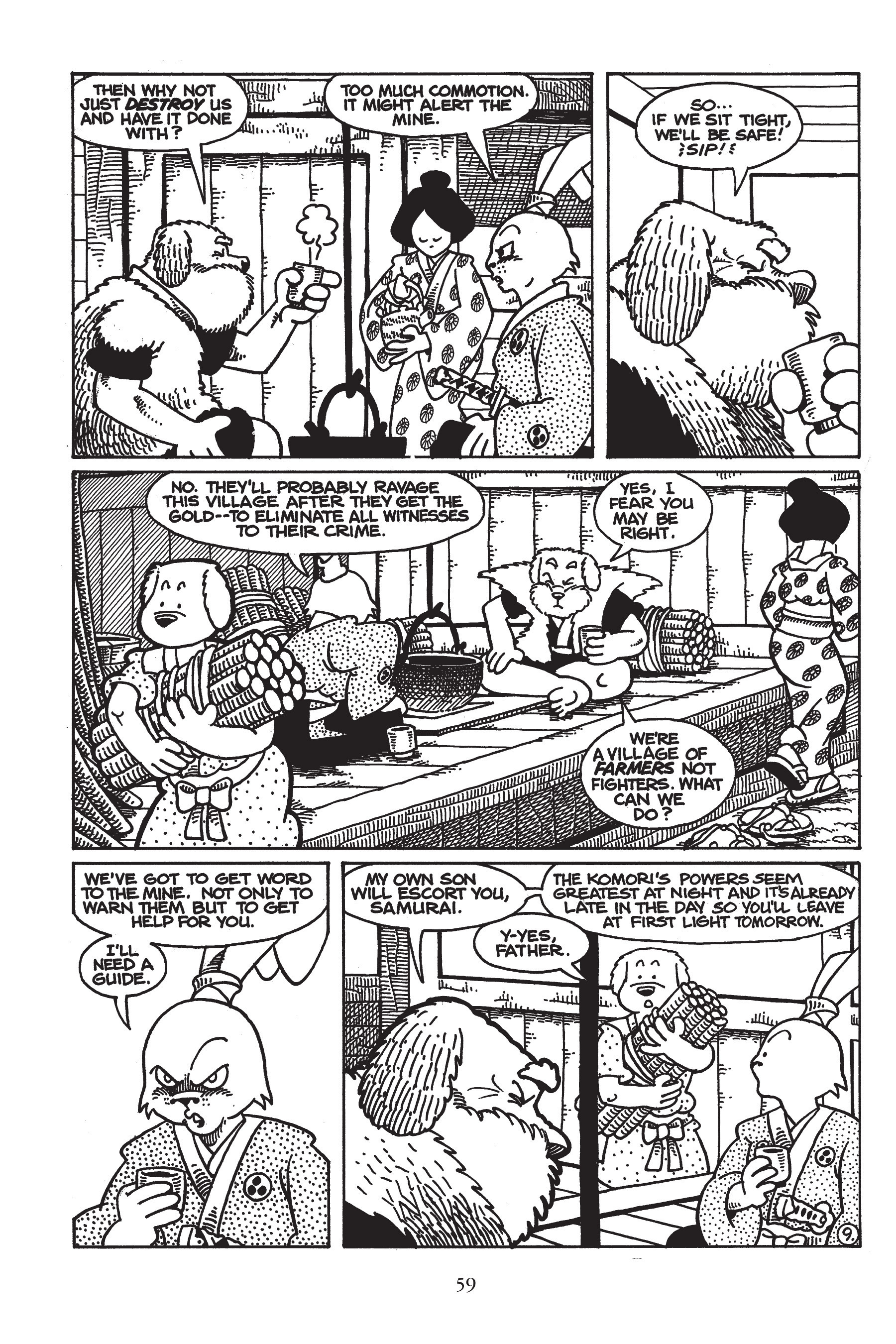 Read online Usagi Yojimbo (1987) comic -  Issue # _TPB 5 - 58
