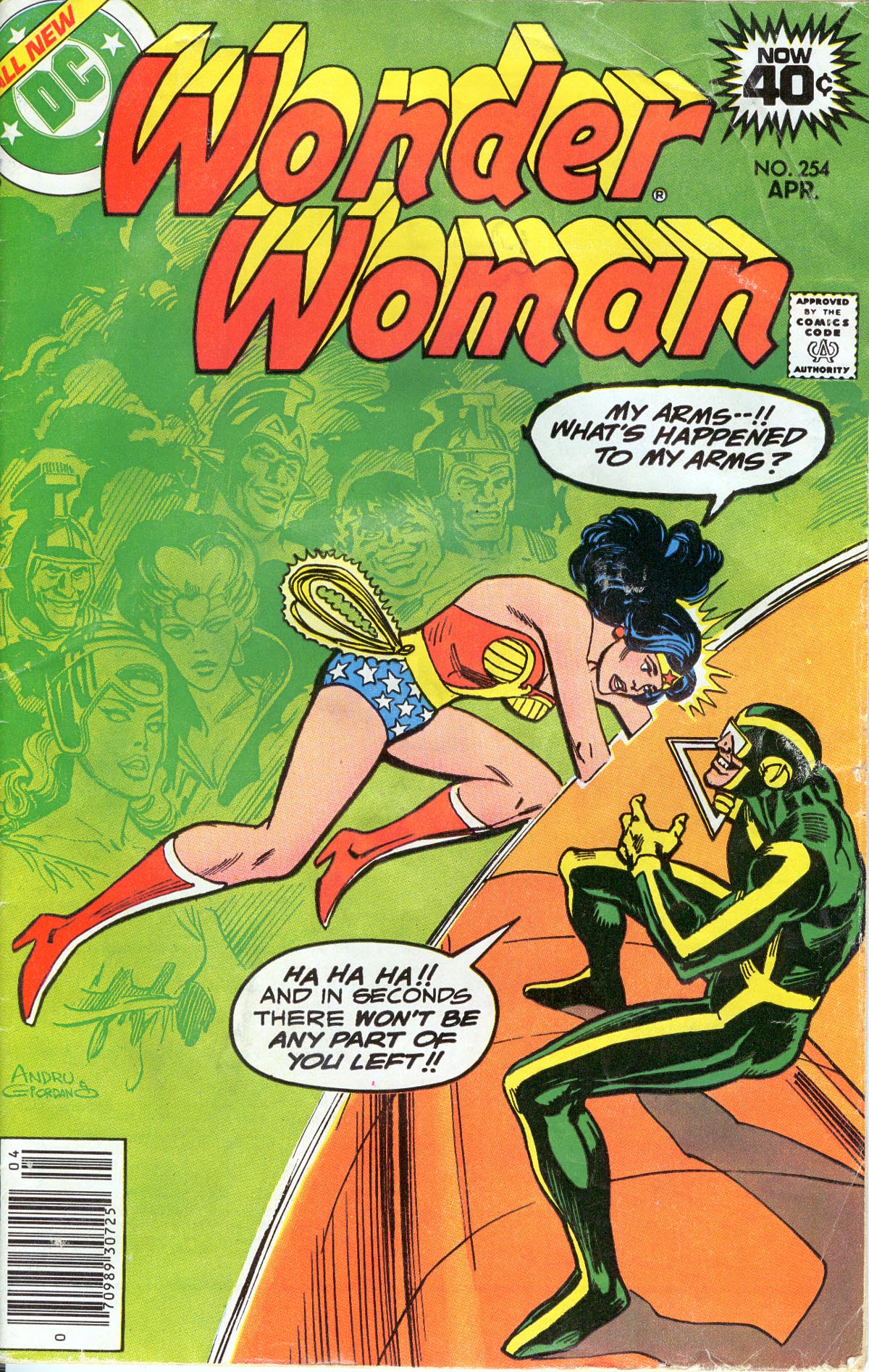Read online Wonder Woman (1942) comic -  Issue #254 - 1