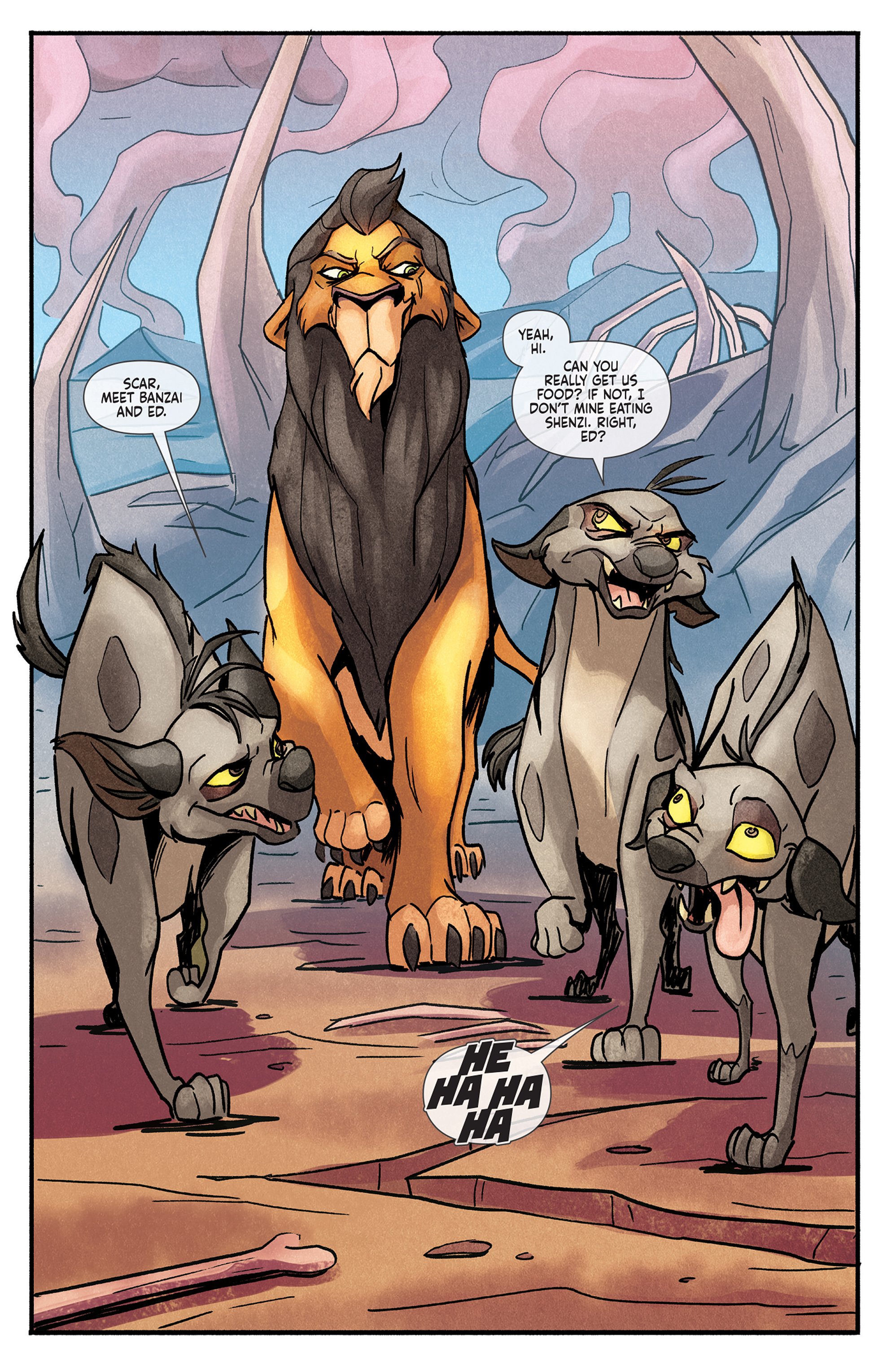 Read online Disney Villains: Scar comic -  Issue #3 - 20