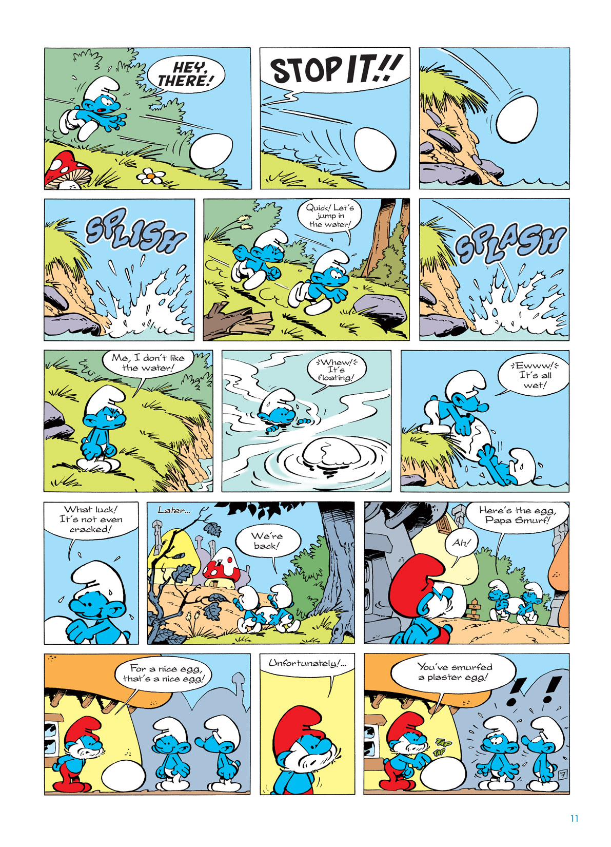 Read online The Smurfs comic -  Issue #5 - 11