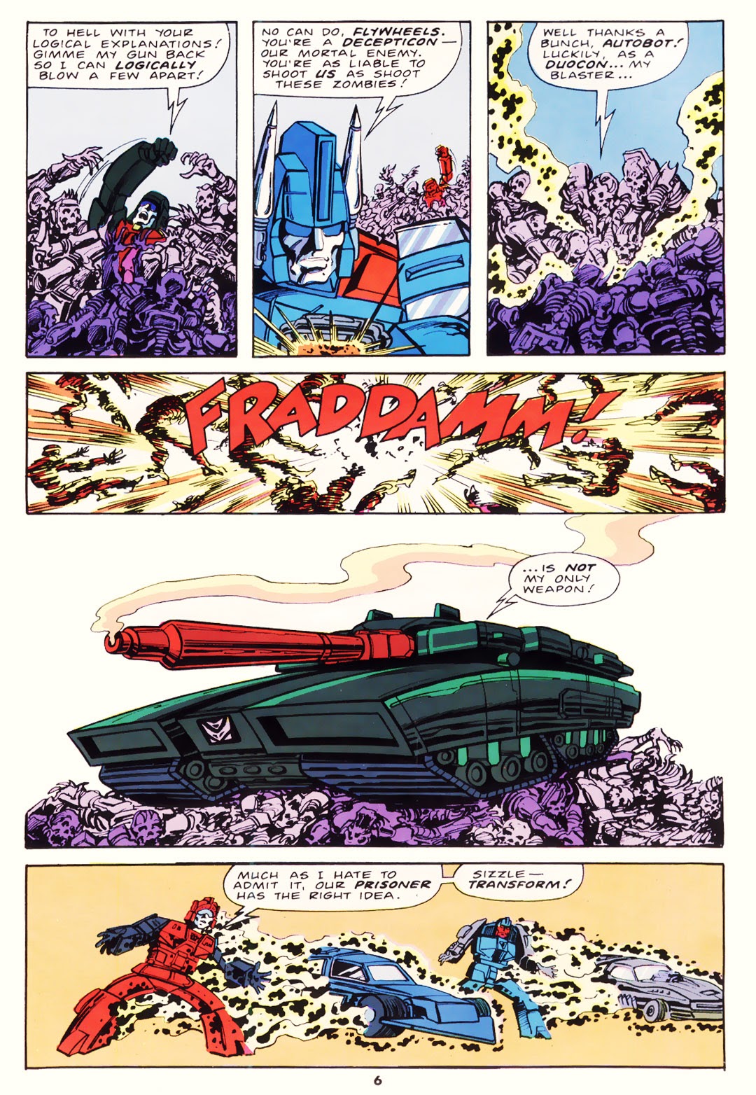 Read online The Transformers (UK) comic -  Issue #165 - 6