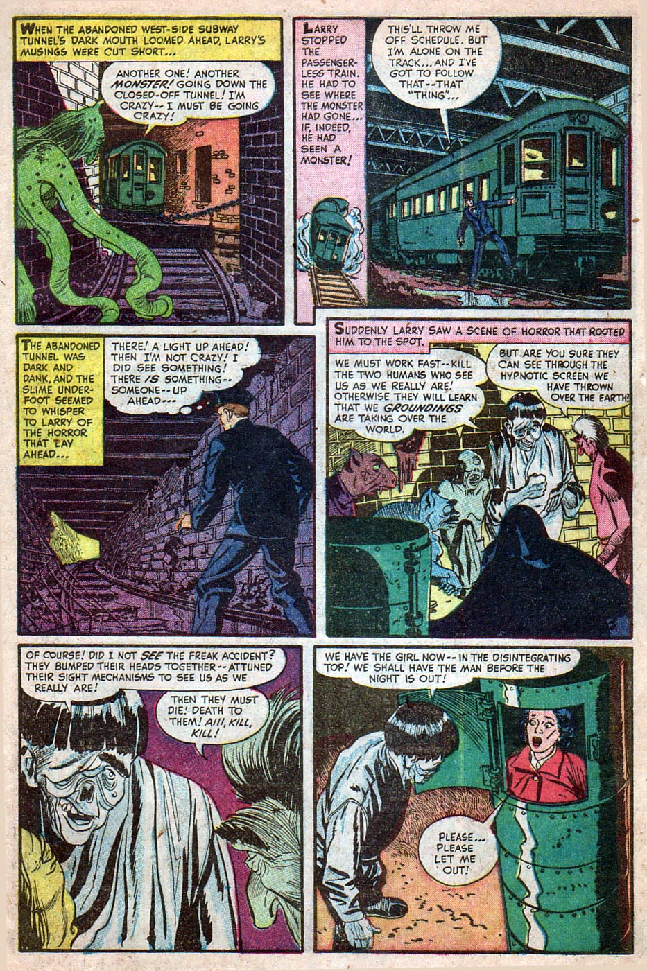 Read online Chamber of Chills (1951) comic -  Issue #6 - 22