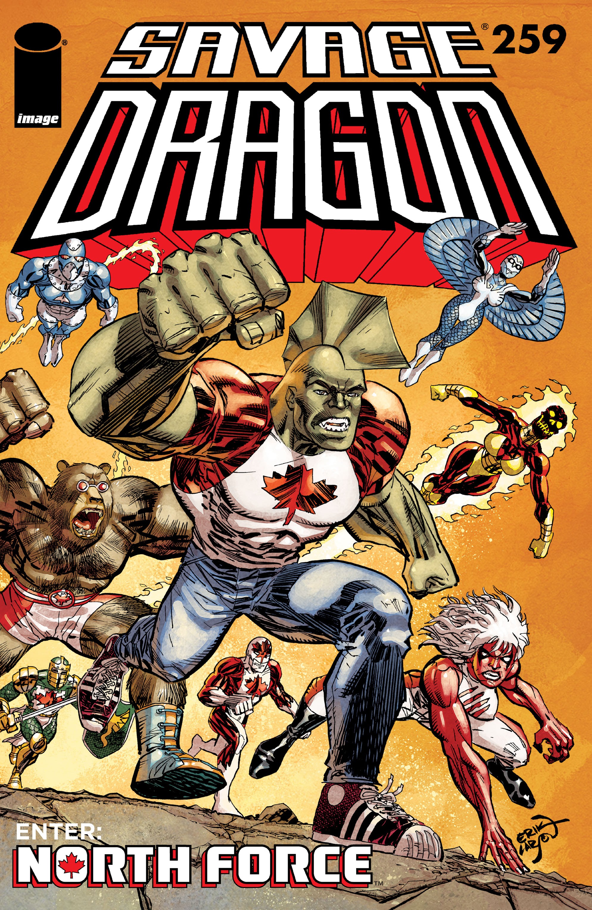 Read online The Savage Dragon (1993) comic -  Issue #259 - 1
