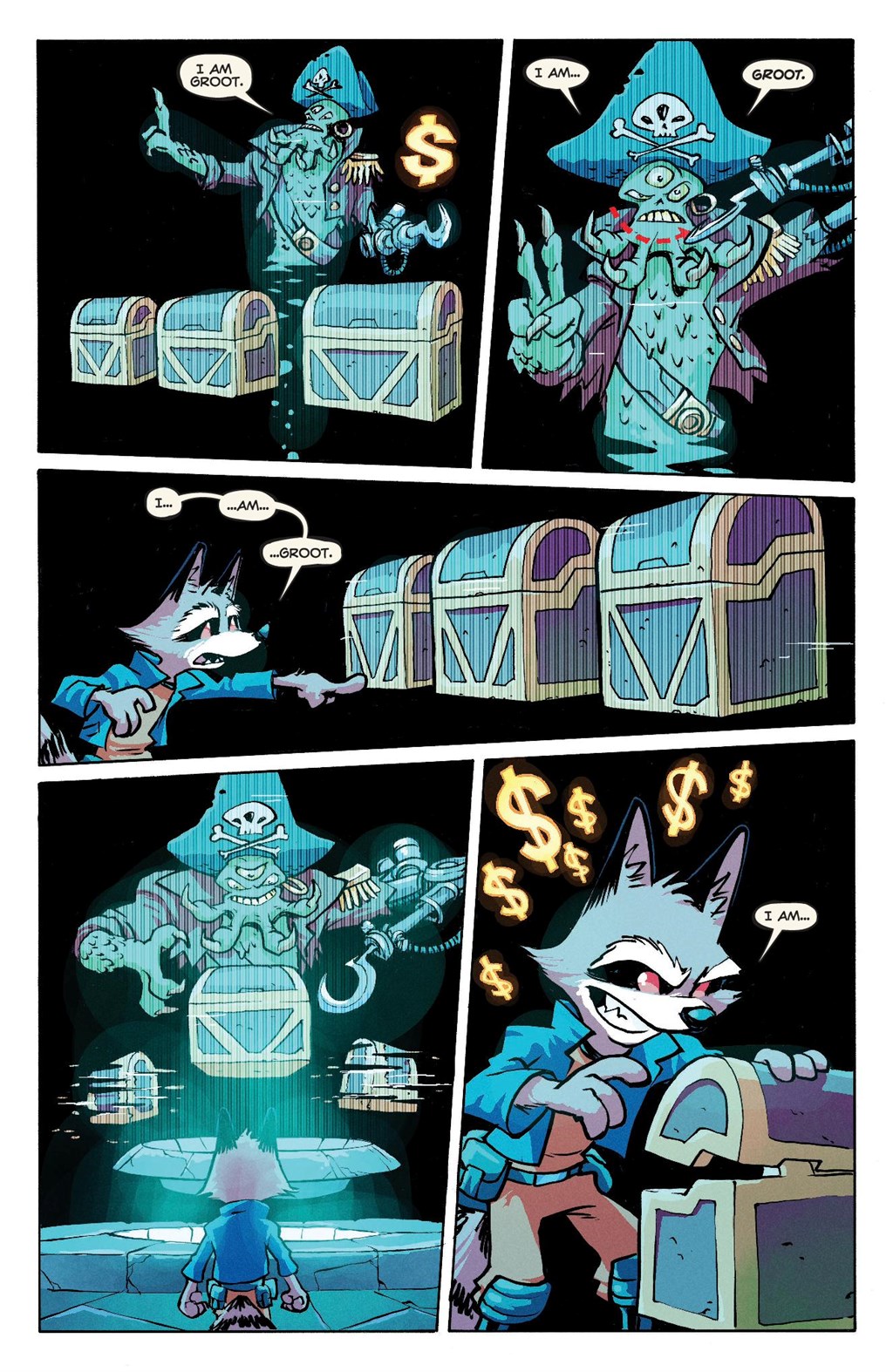 Read online Marvel-Verse: Rocket & Groot comic -  Issue # TPB - 57