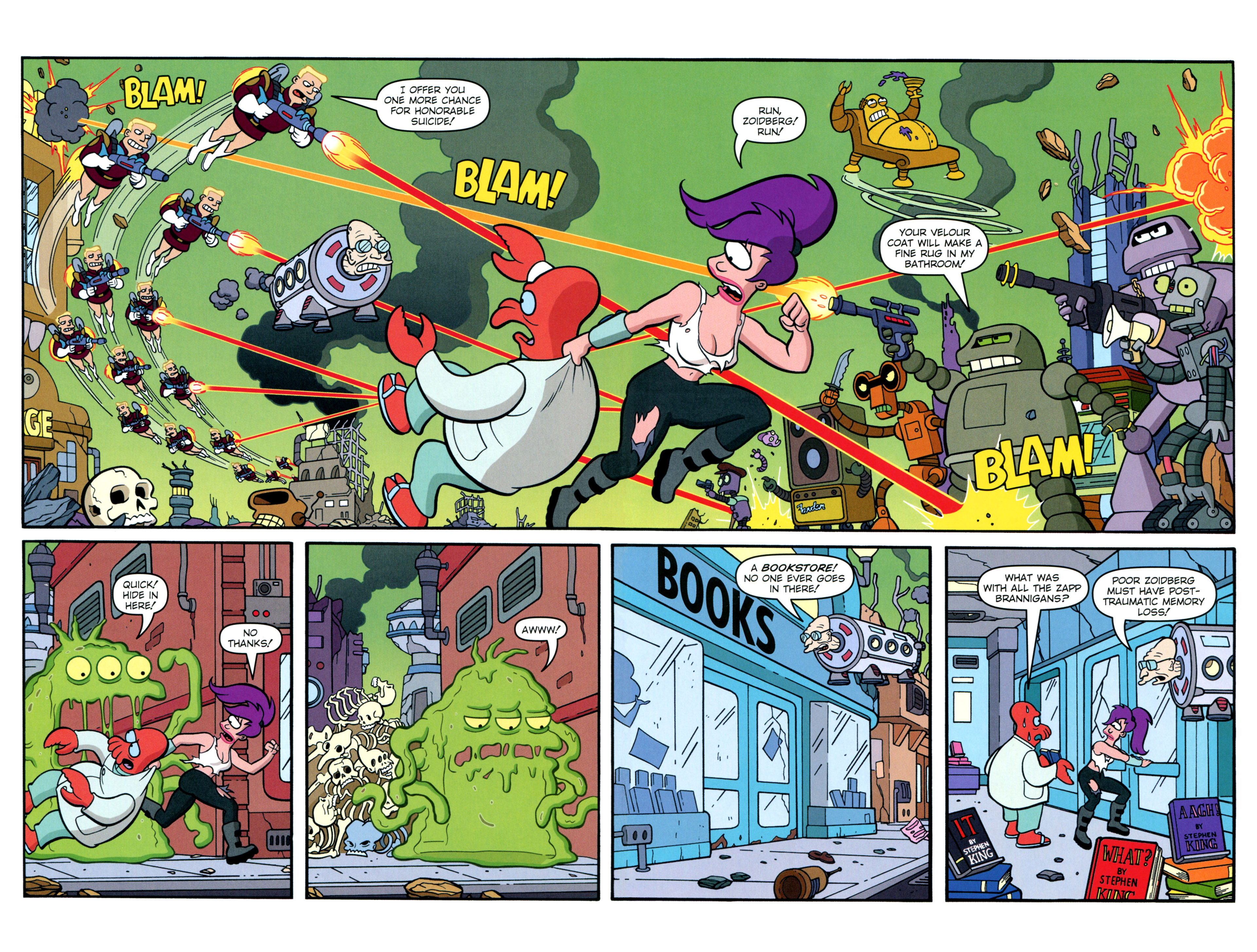 Read online Futurama Comics comic -  Issue #67 - 9