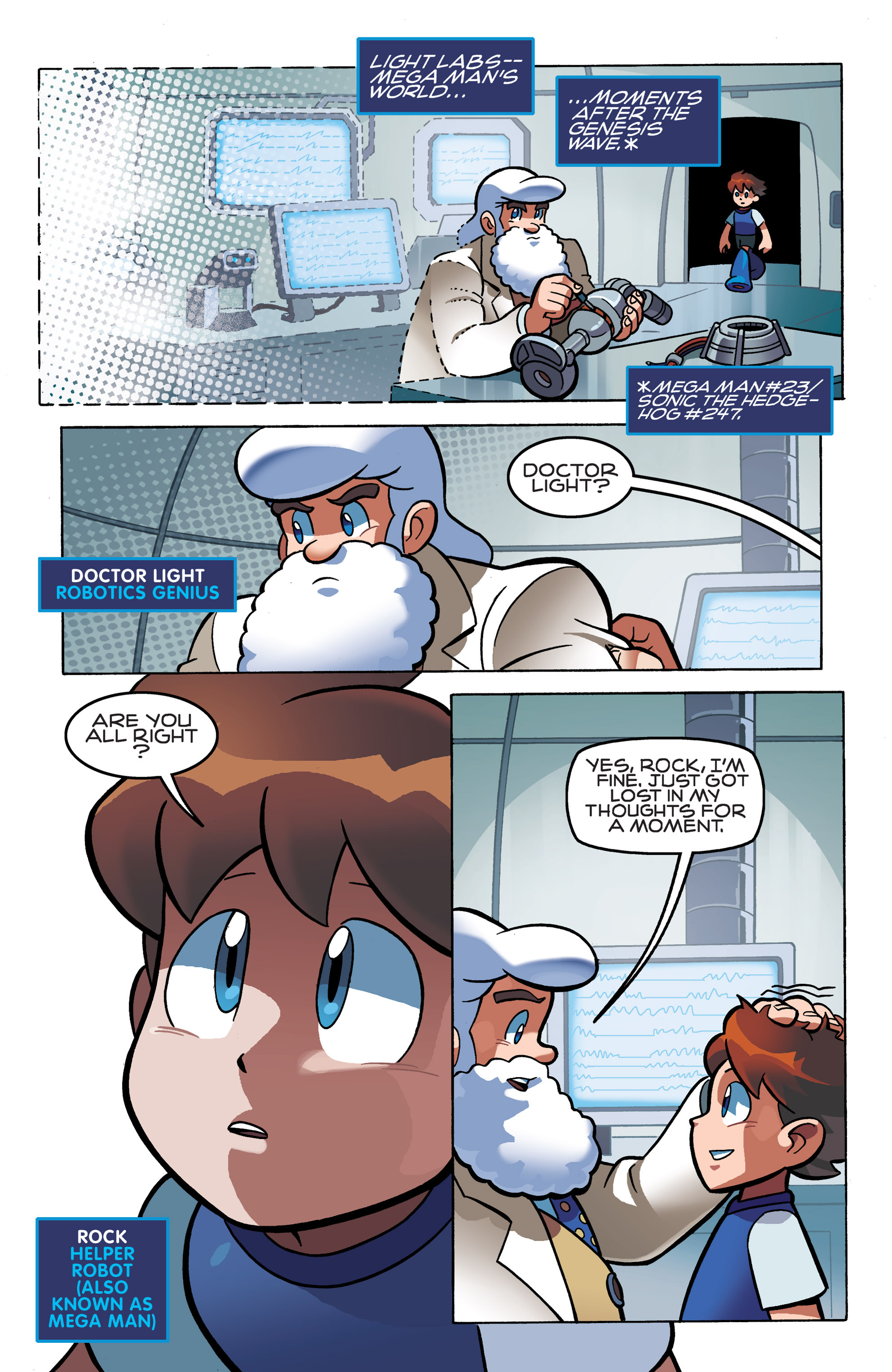 Read online Sonic Mega Man Worlds Collide comic -  Issue # Vol 1 - 37