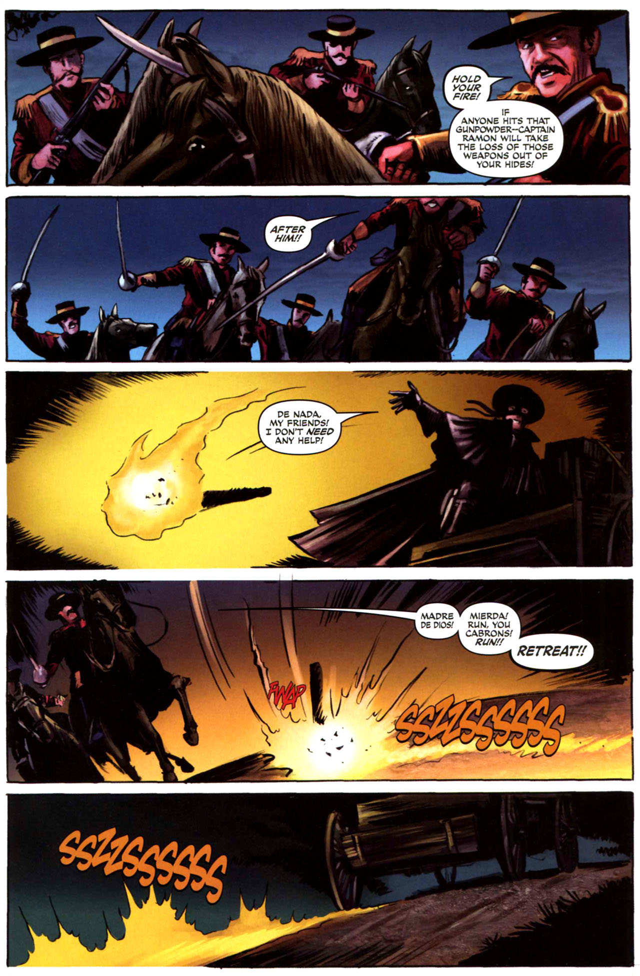 Read online Zorro (2008) comic -  Issue #4 - 23