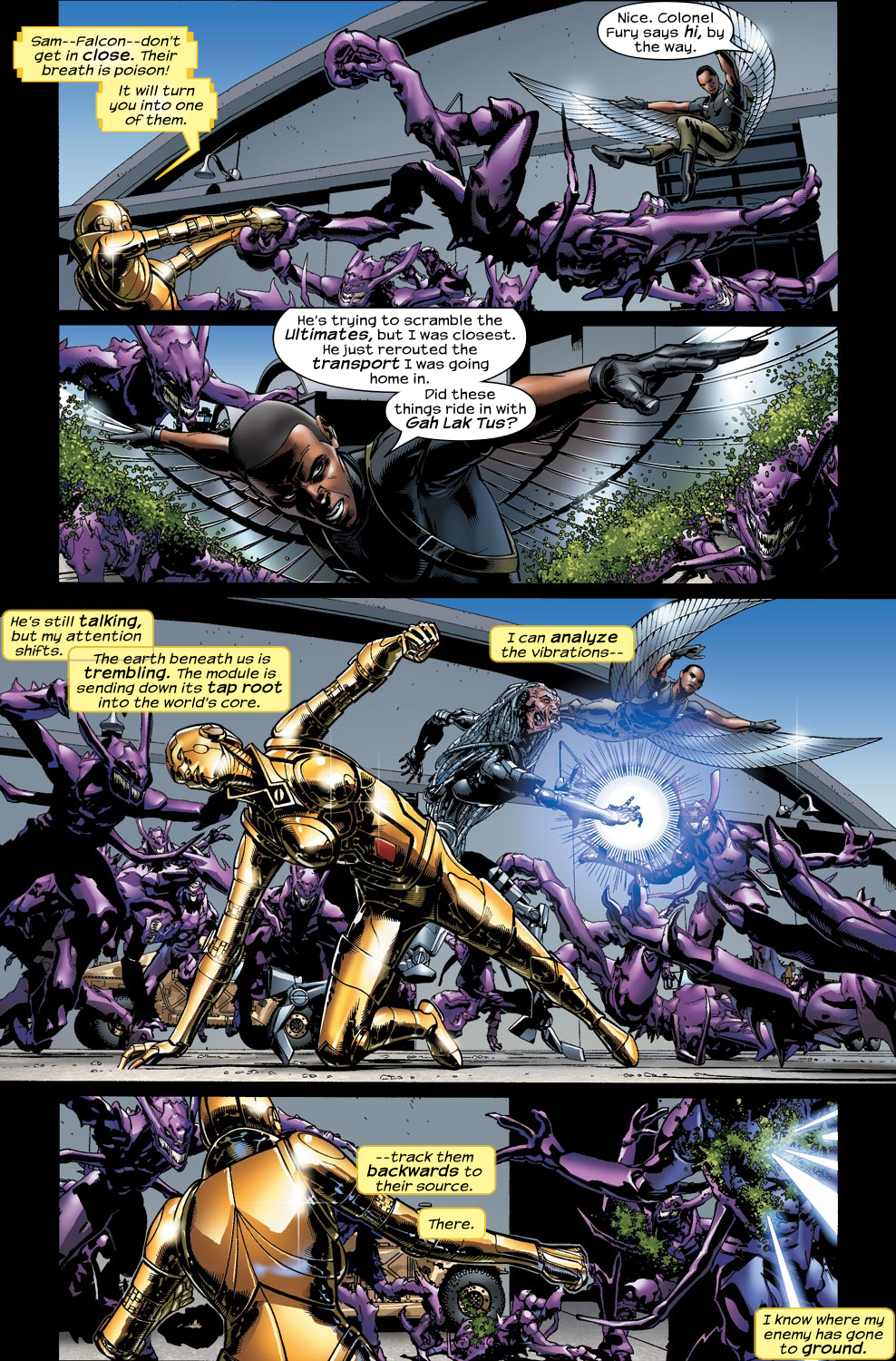Read online Ultimate Vision comic -  Issue #5 - 6