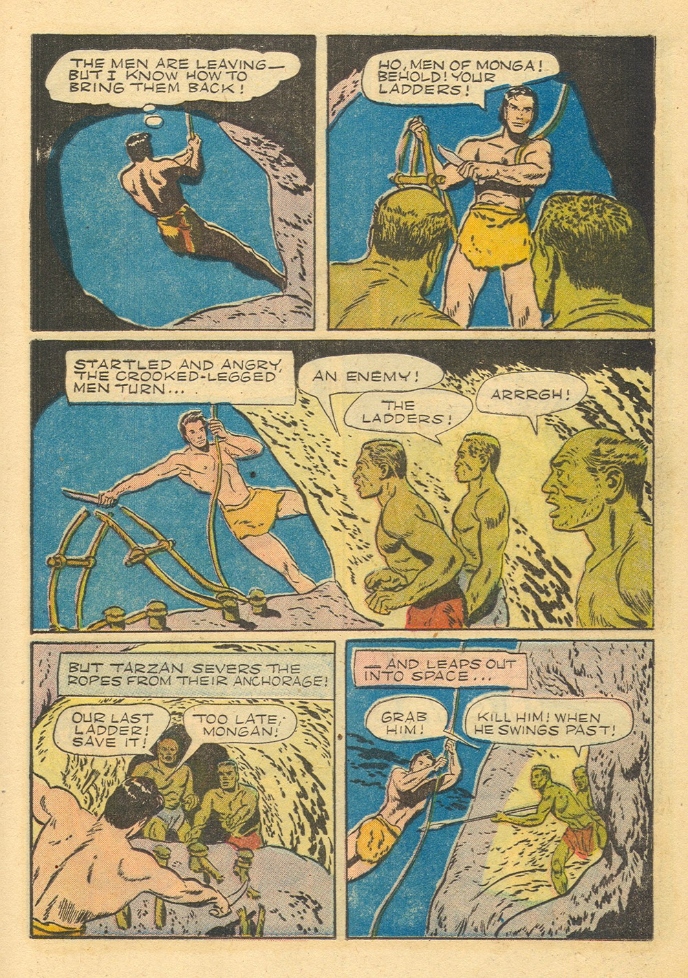 Read online Tarzan (1948) comic -  Issue #39 - 21