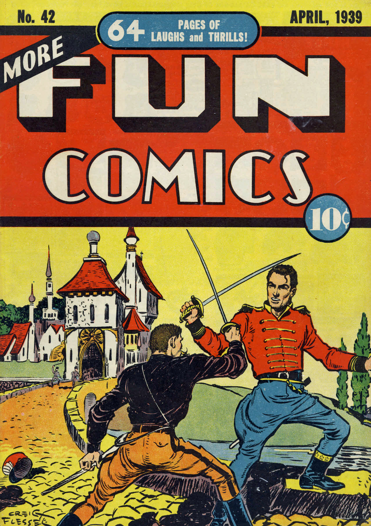 Read online More Fun Comics comic -  Issue #42 - 1