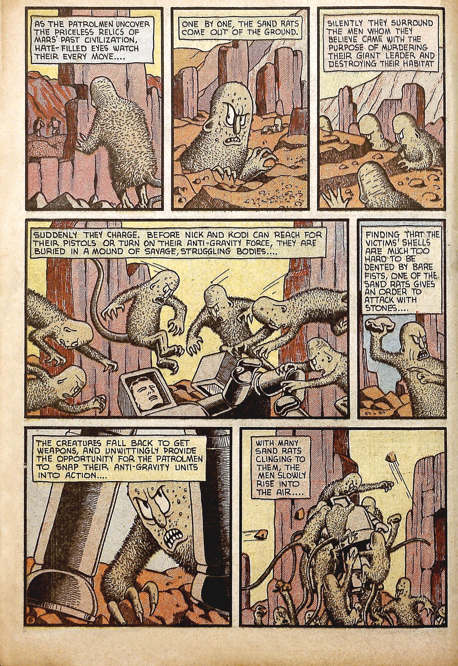 Read online Amazing Mystery Funnies comic -  Issue #23 - 15