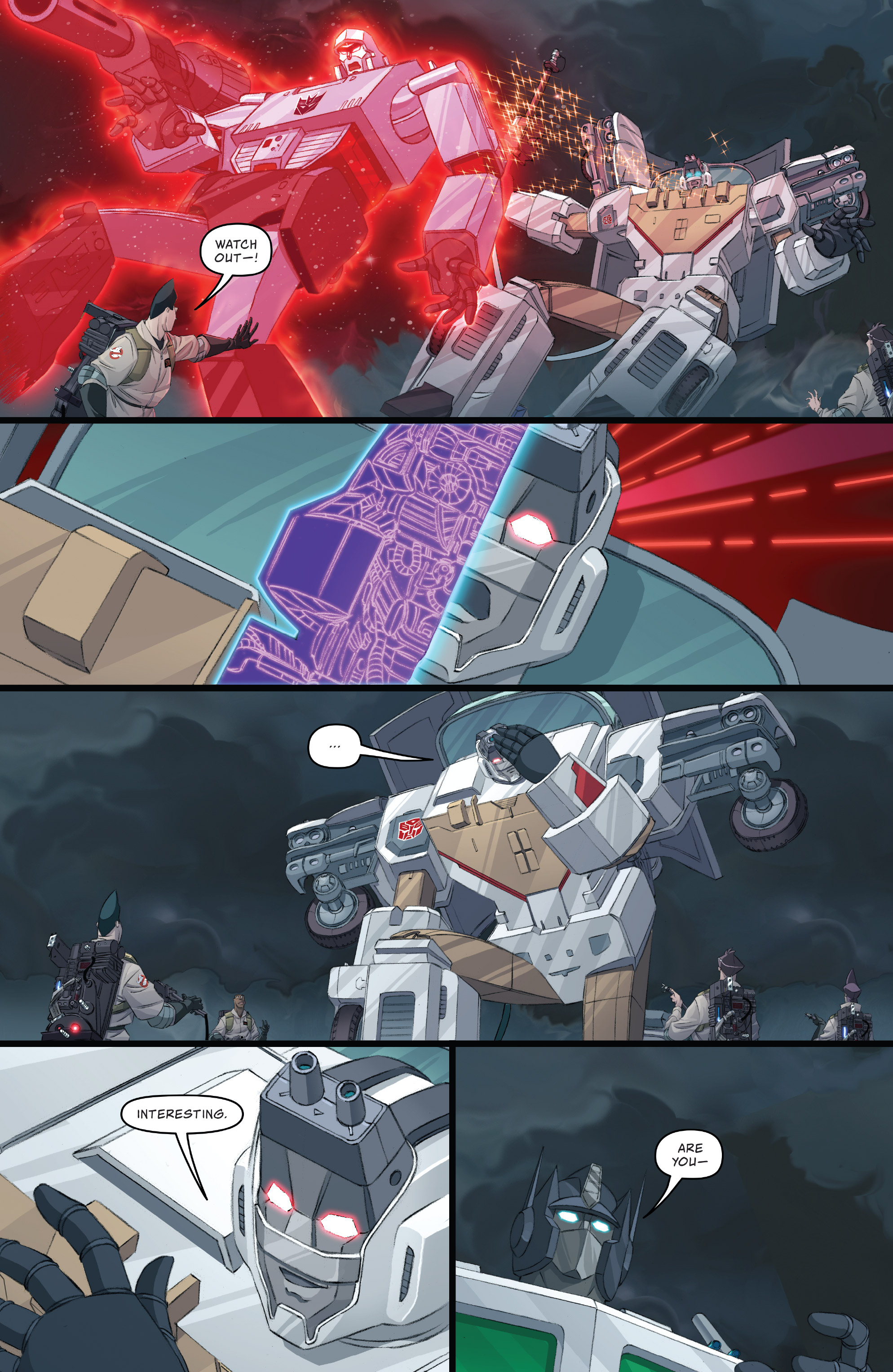 Read online Transformers/Ghostbusters comic -  Issue #5 - 13