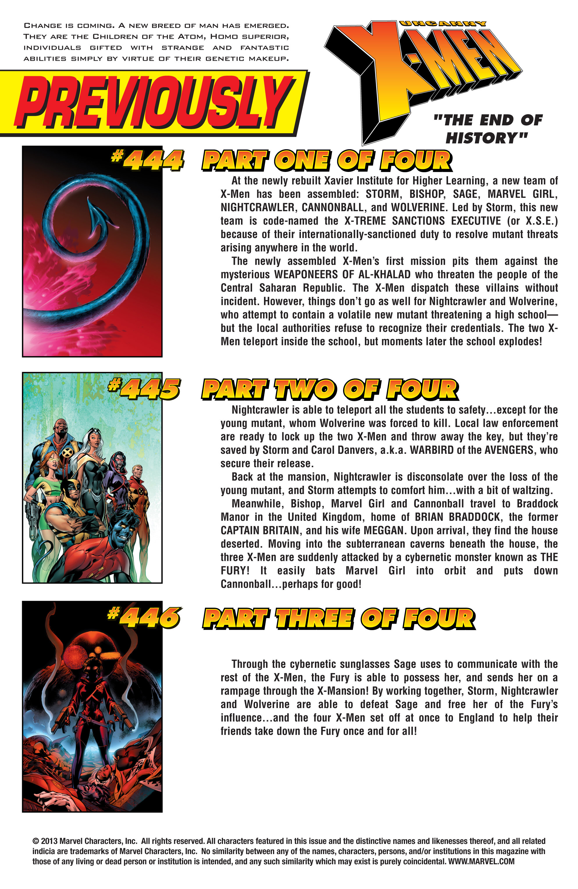 Read online Uncanny X-Men (1963) comic -  Issue #447 - 2