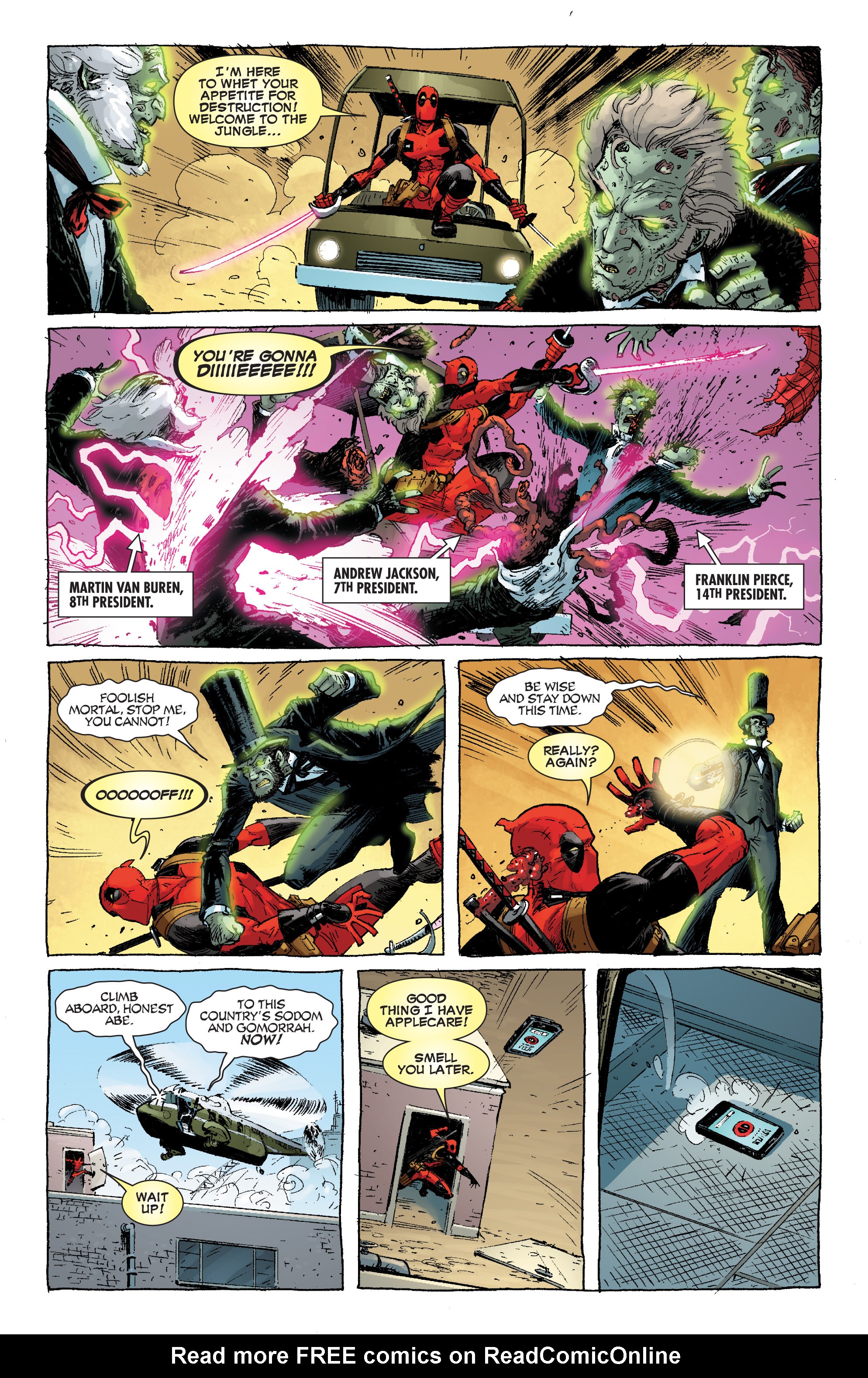 Read online Deadpool: Dead Presidents comic -  Issue # Full - 82