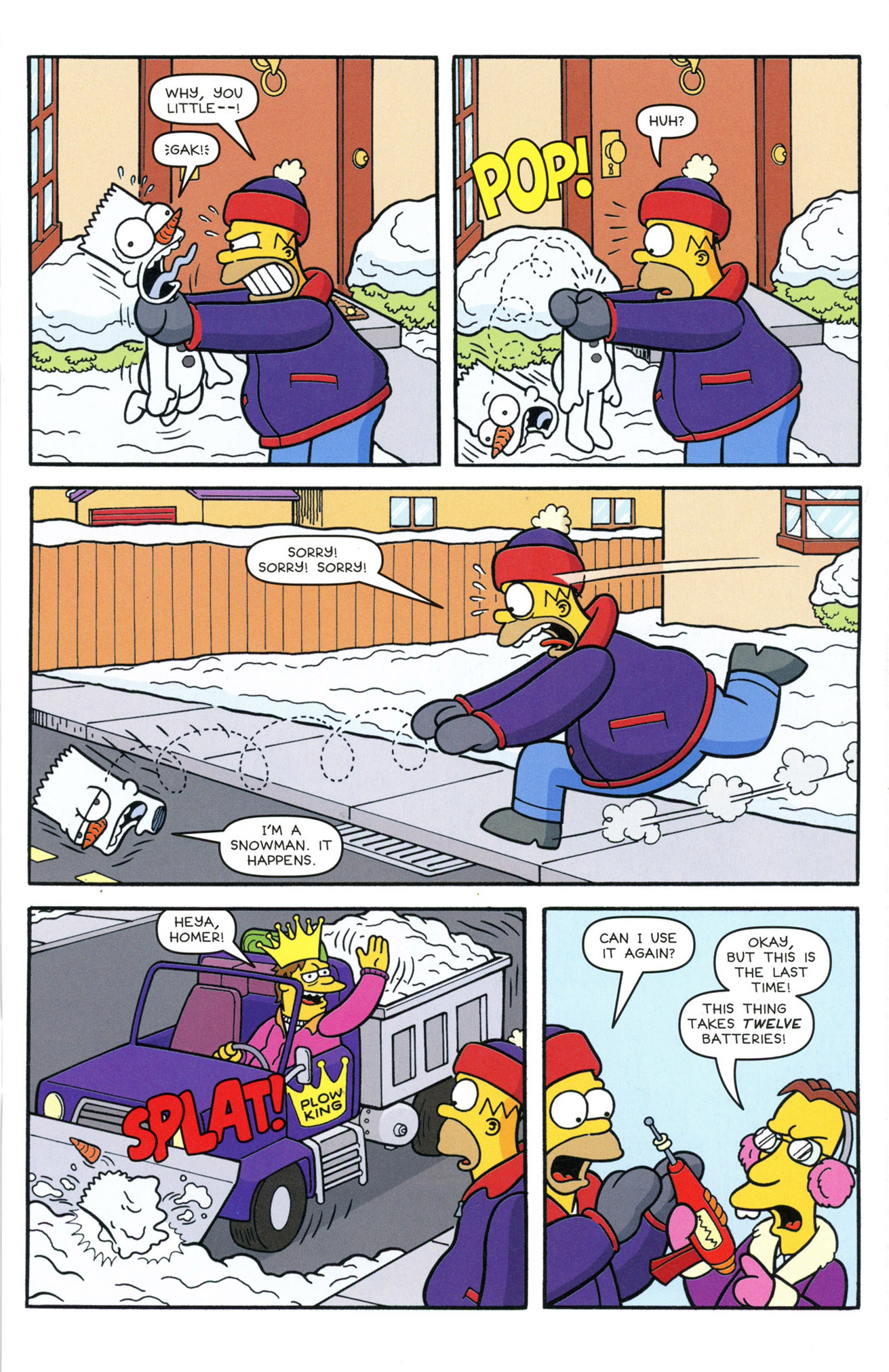 Read online The Simpsons Winter Wingding comic -  Issue #9 - 9