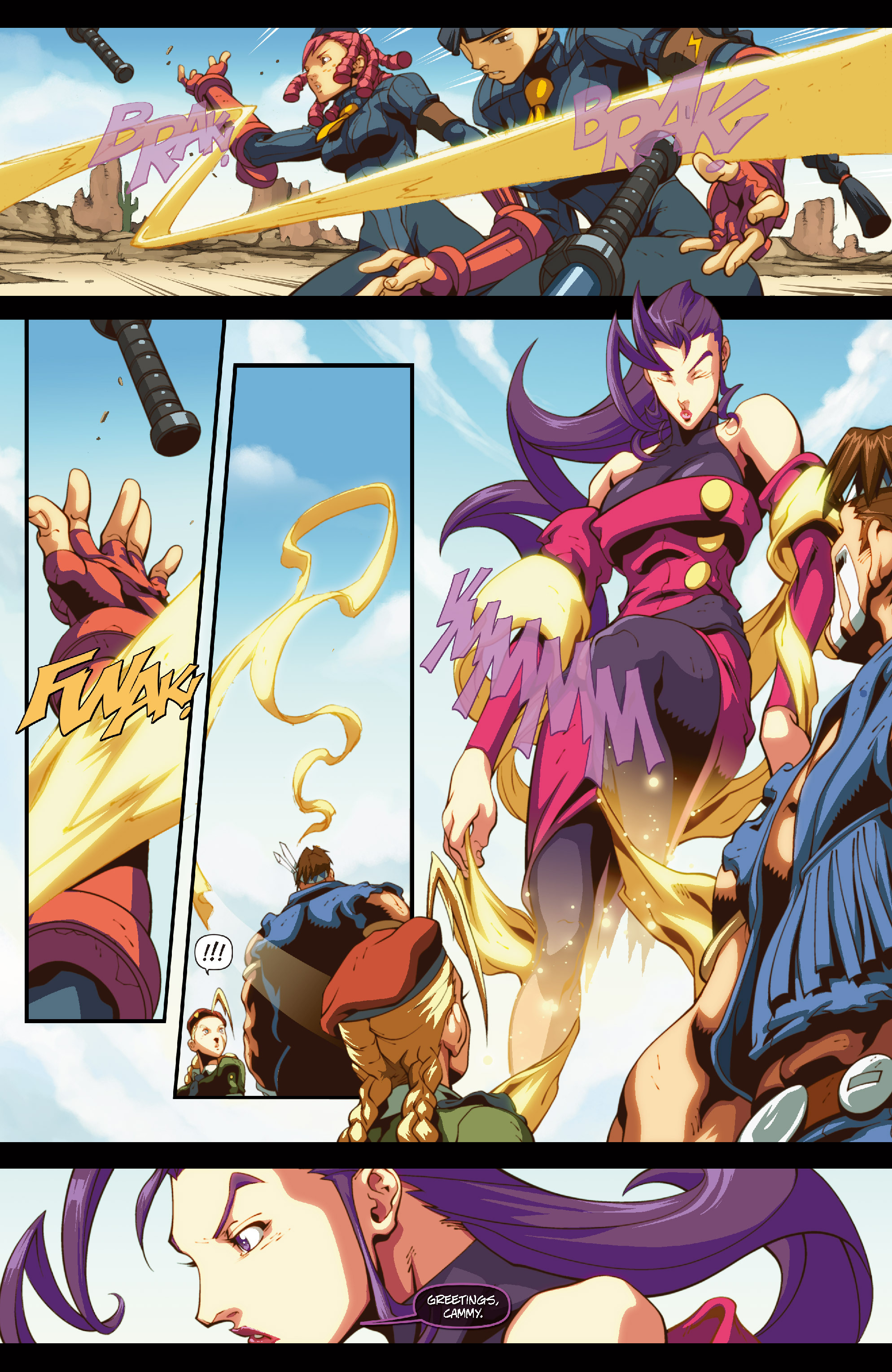 Read online Street Fighter II comic -  Issue #5 - 15