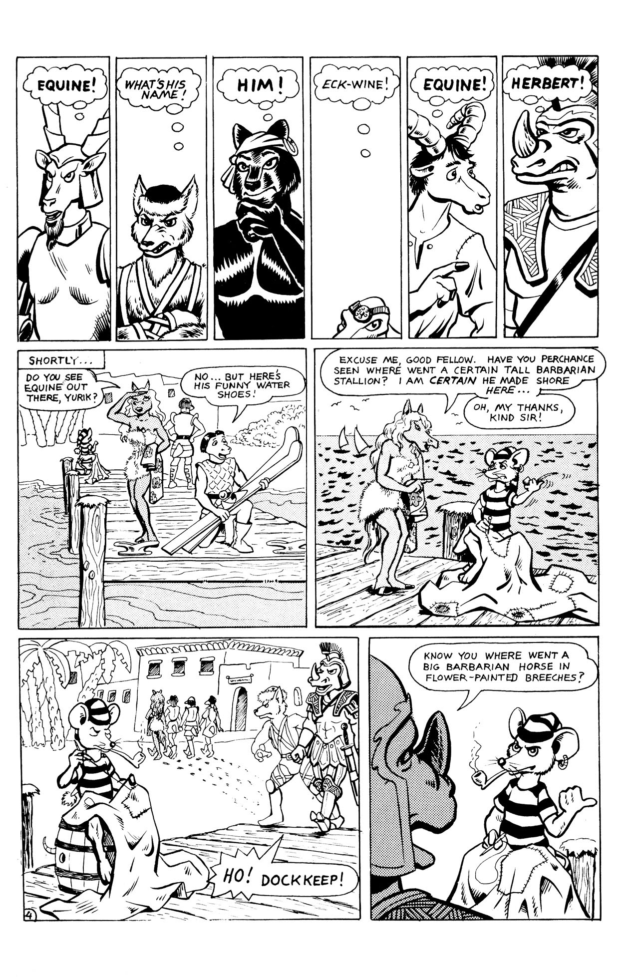 Read online Equine, The Uncivilized comic -  Issue #6 - 6