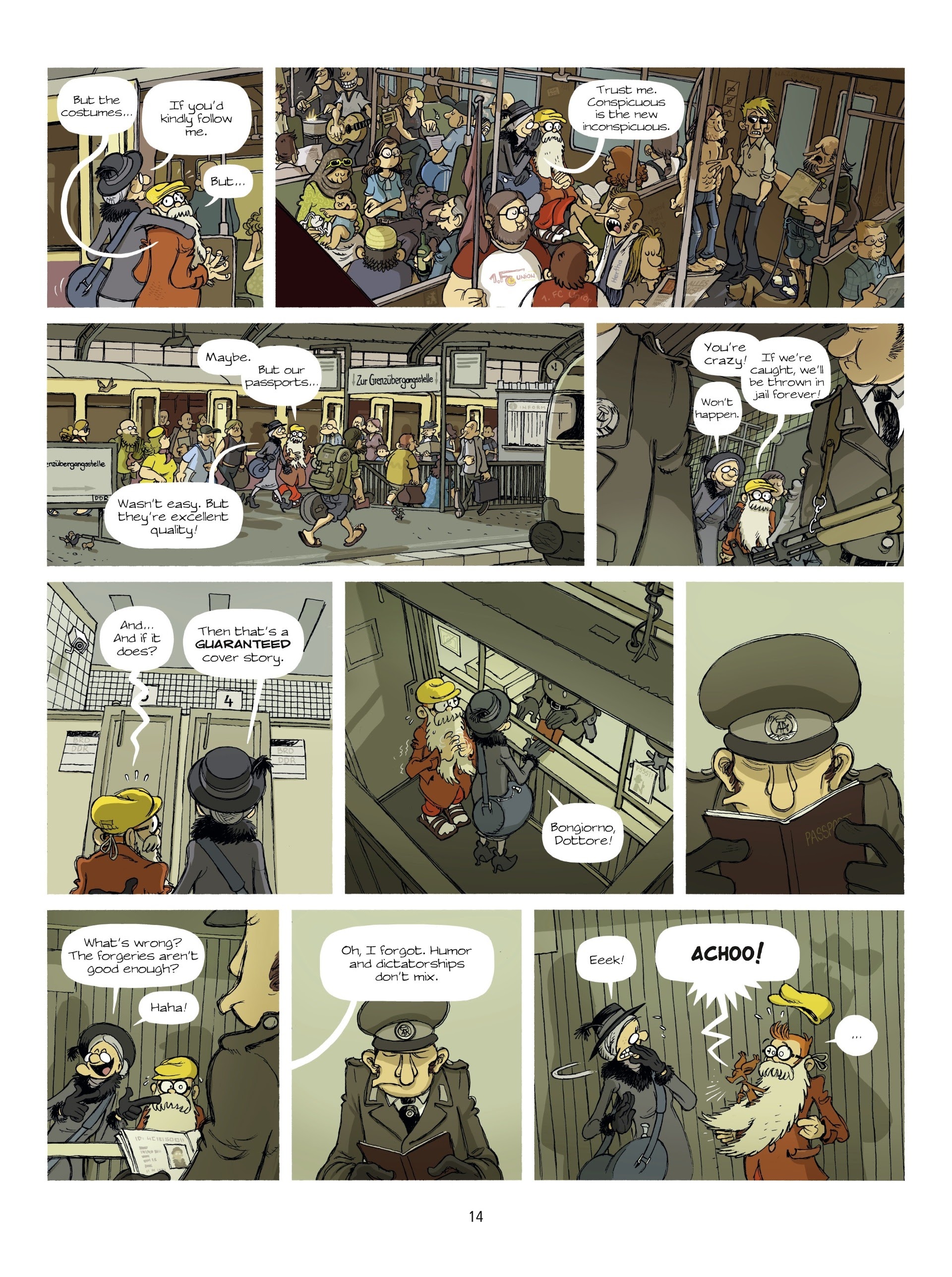 Read online Spirou In Berlin comic -  Issue # Full - 14