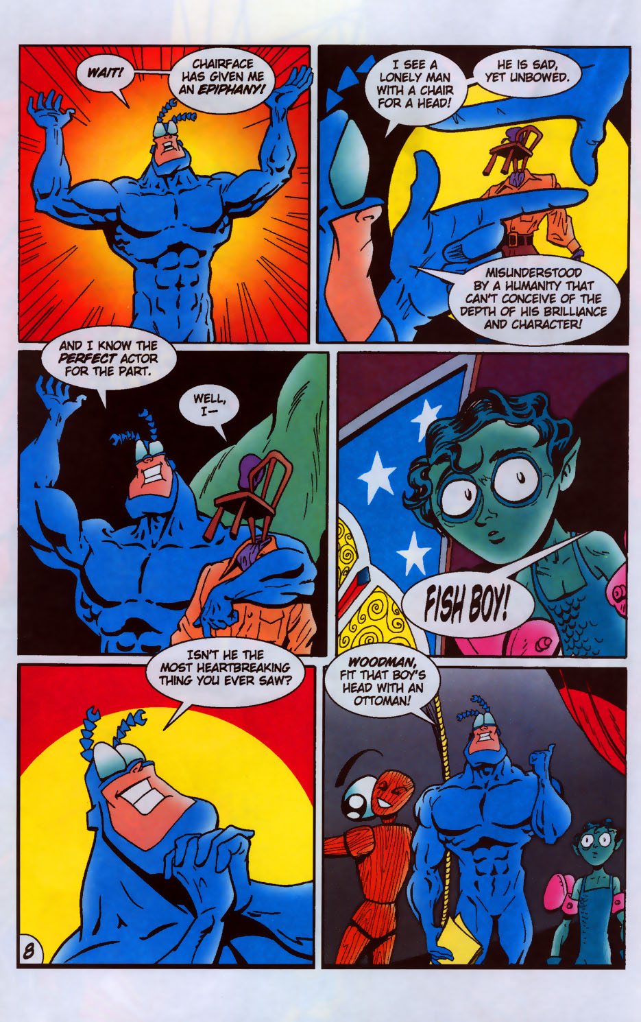 Read online The Tick's Big Xmas Trilogy comic -  Issue #2 - 10