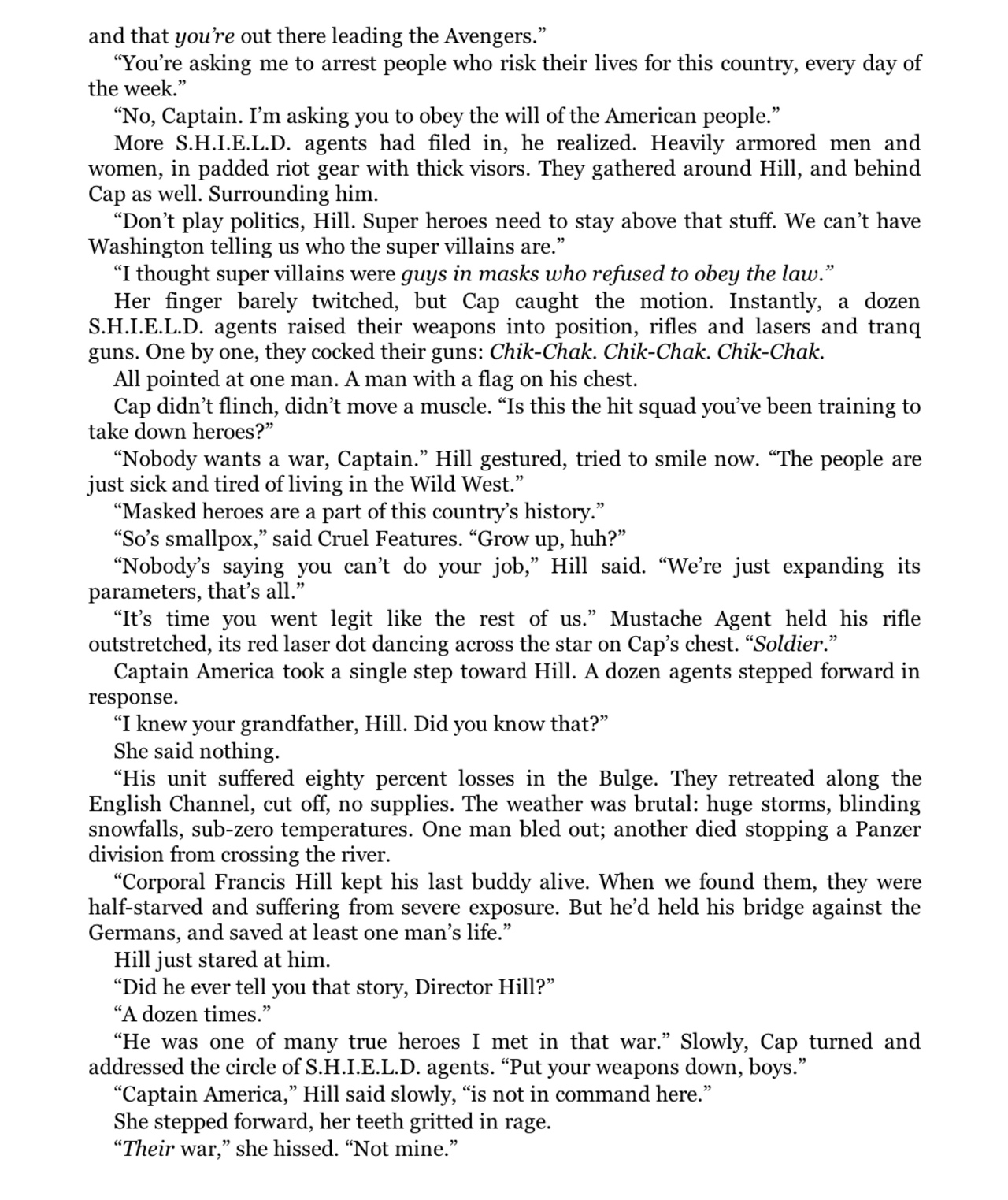 Read online Civil War Prose Novel comic -  Issue # TPB (Part 1) - 51
