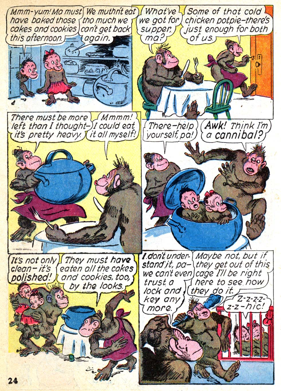 Read online Our Gang Comics comic -  Issue #6 - 26