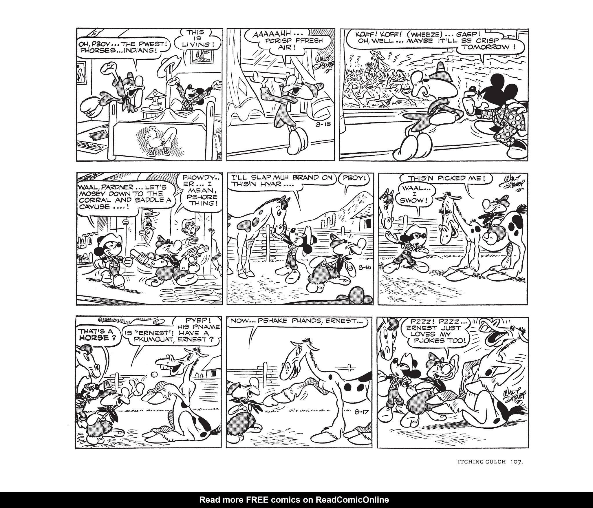 Read online Walt Disney's Mickey Mouse by Floyd Gottfredson comic -  Issue # TPB 10 (Part 2) - 7