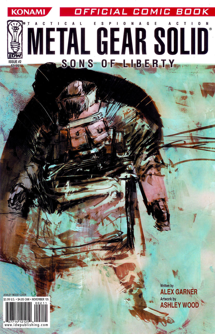 Read online Metal Gear Solid: Sons of Liberty comic -  Issue #2 - 2