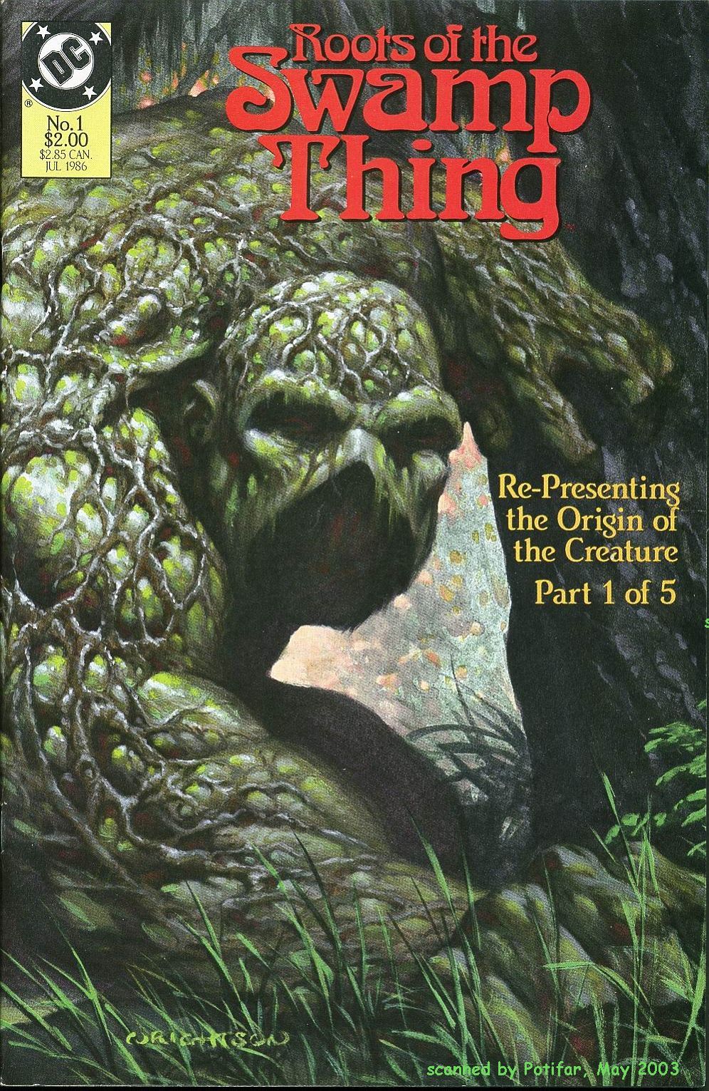Read online Roots of the Swamp Thing comic -  Issue #1 - 1