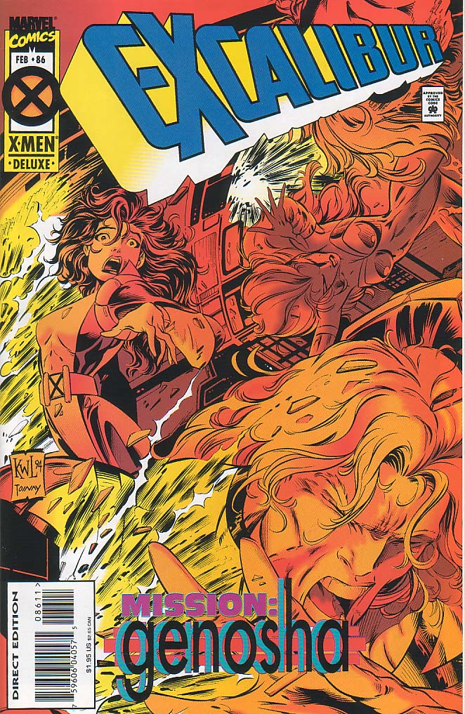 Read online Excalibur (1988) comic -  Issue #86 - 1