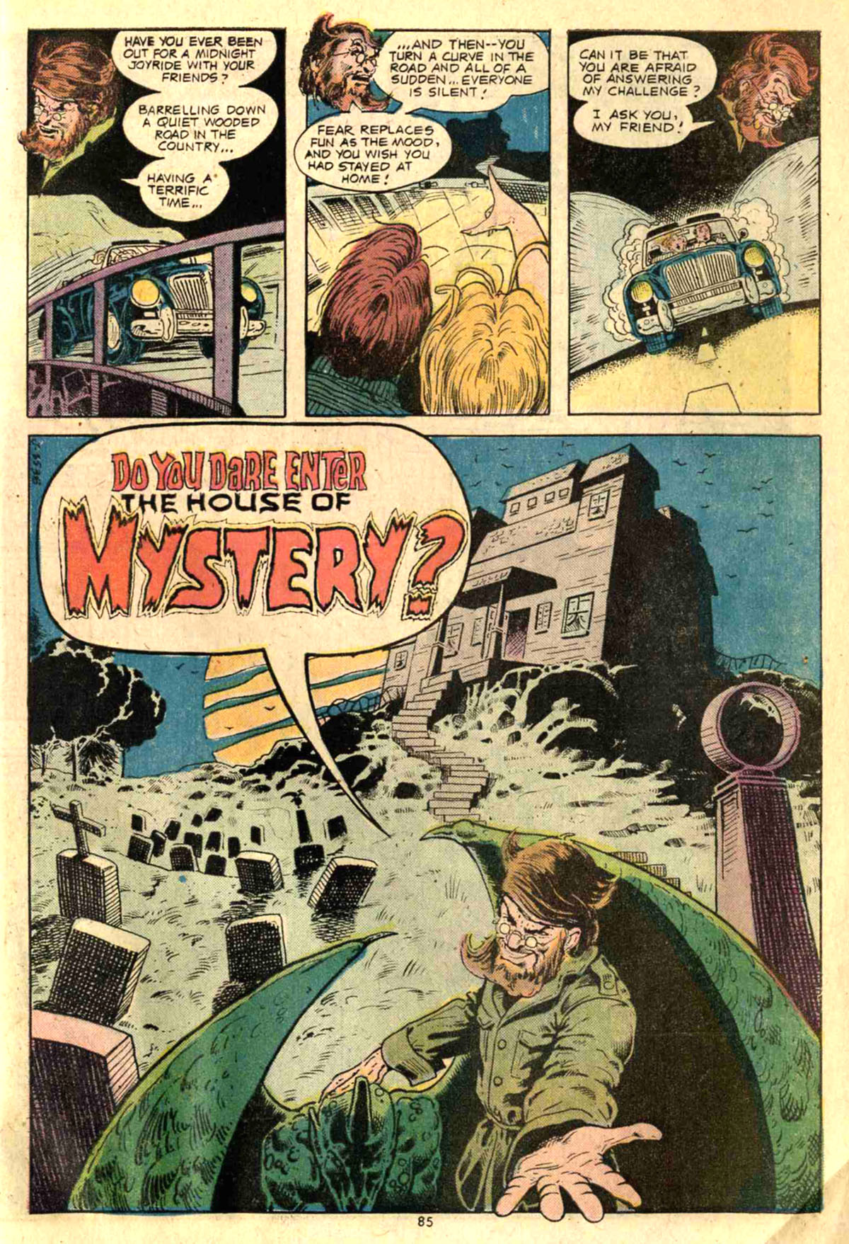 Read online House of Mystery (1951) comic -  Issue #226 - 85