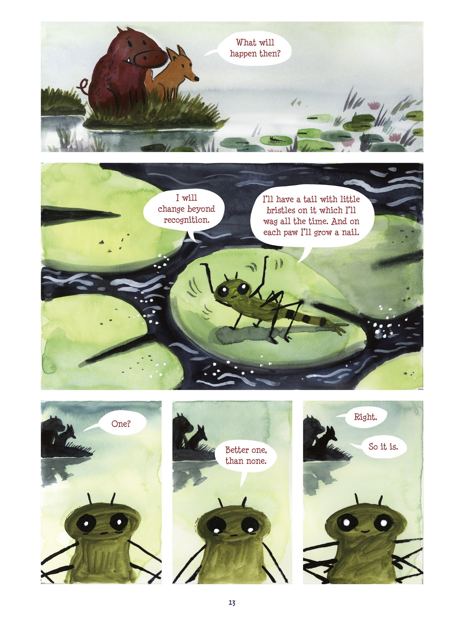 Read online Tiny Fox and Great Boar comic -  Issue #3 - 13