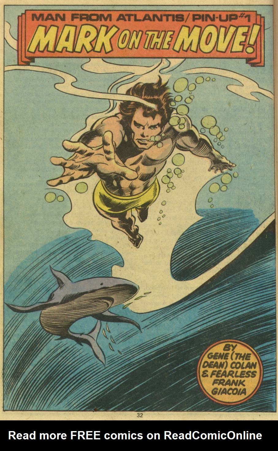 Read online Man from Atlantis comic -  Issue #1 - 29
