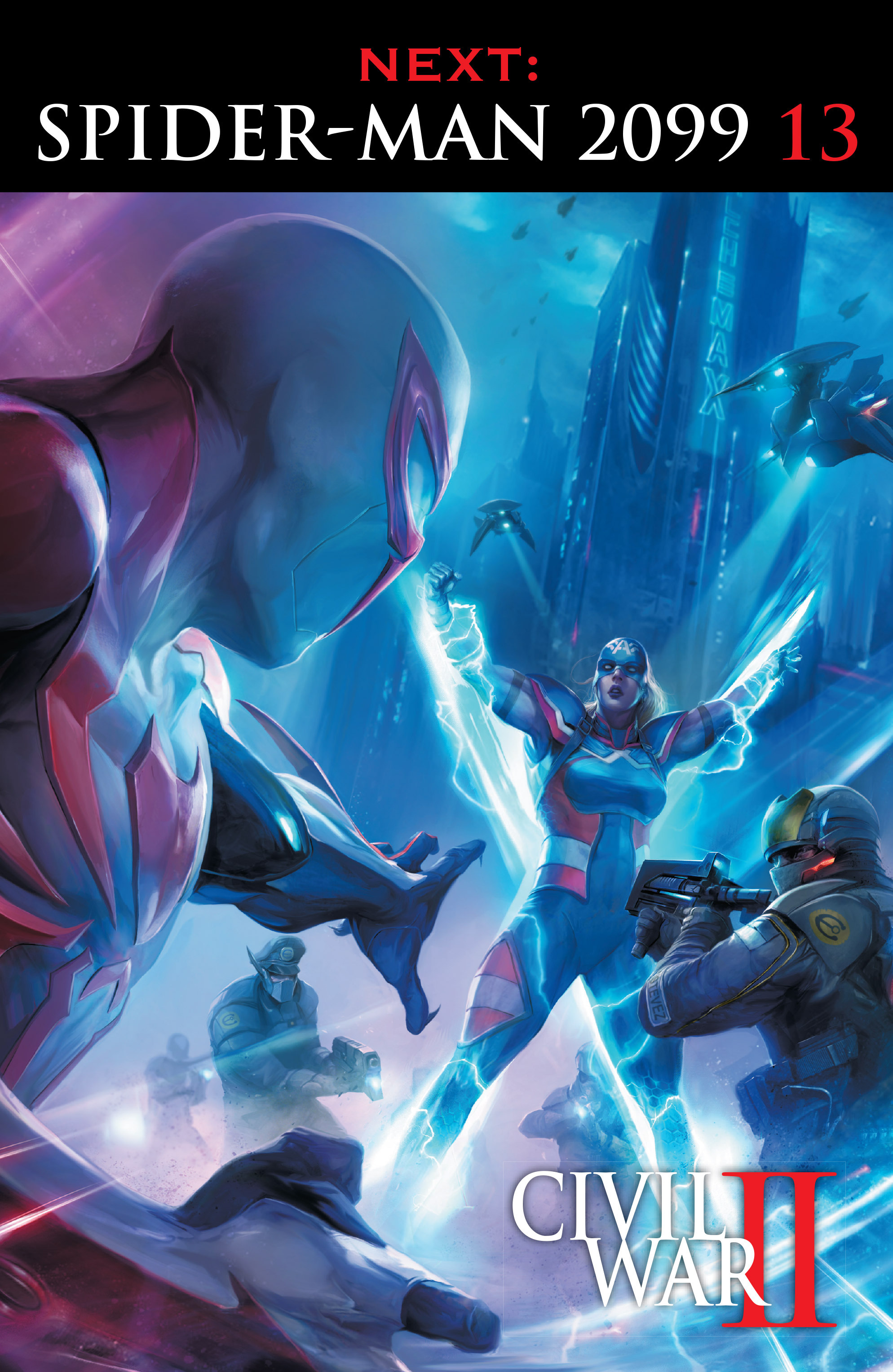 Read online Spider-Man 2099 (2015) comic -  Issue #12 - 23