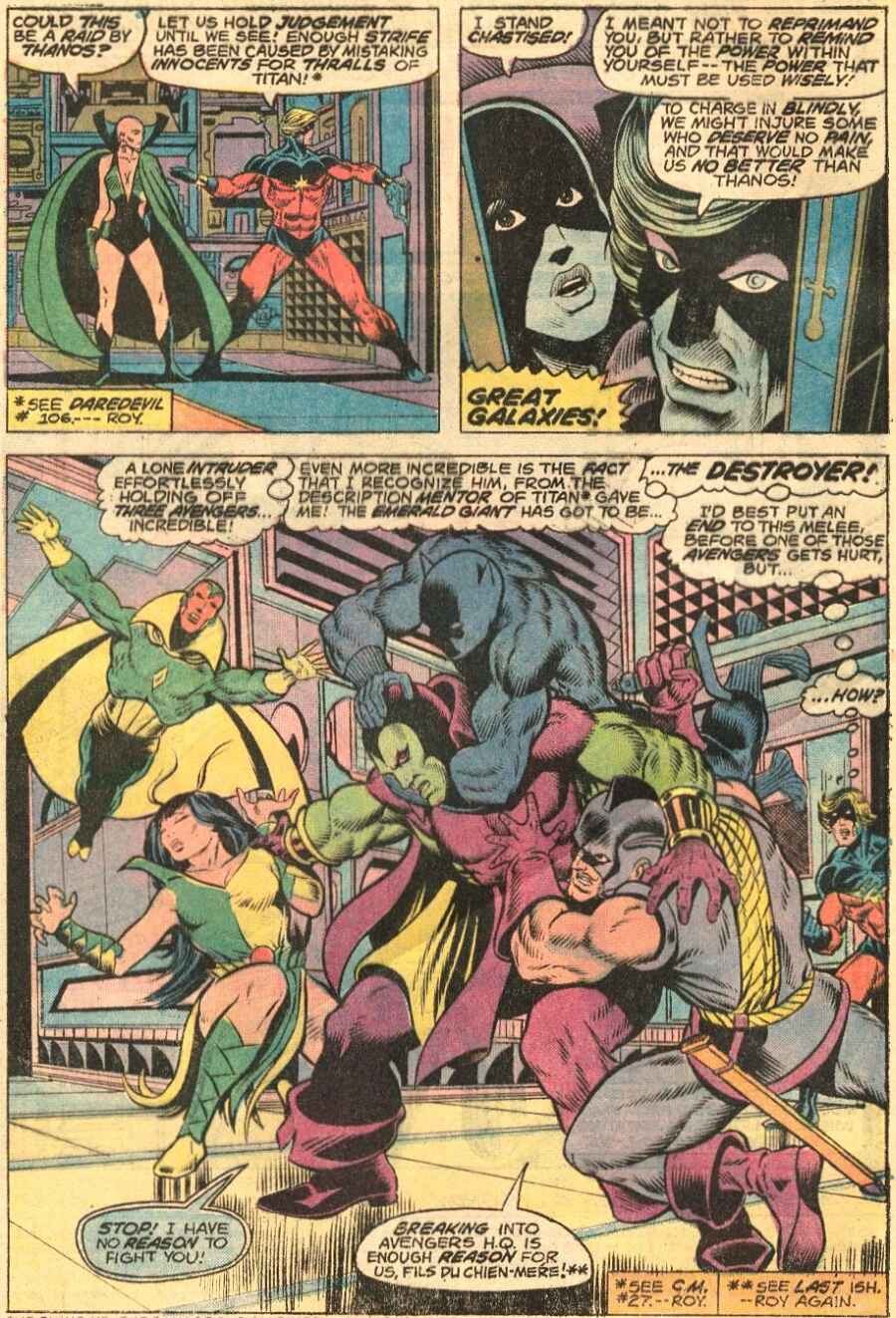 Read online Captain Marvel (1968) comic -  Issue #31 - 3