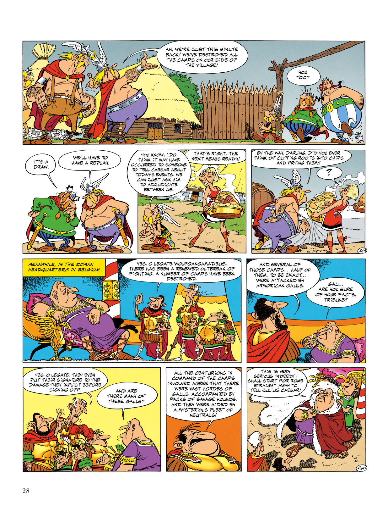 Read online Asterix comic -  Issue #24 - 29