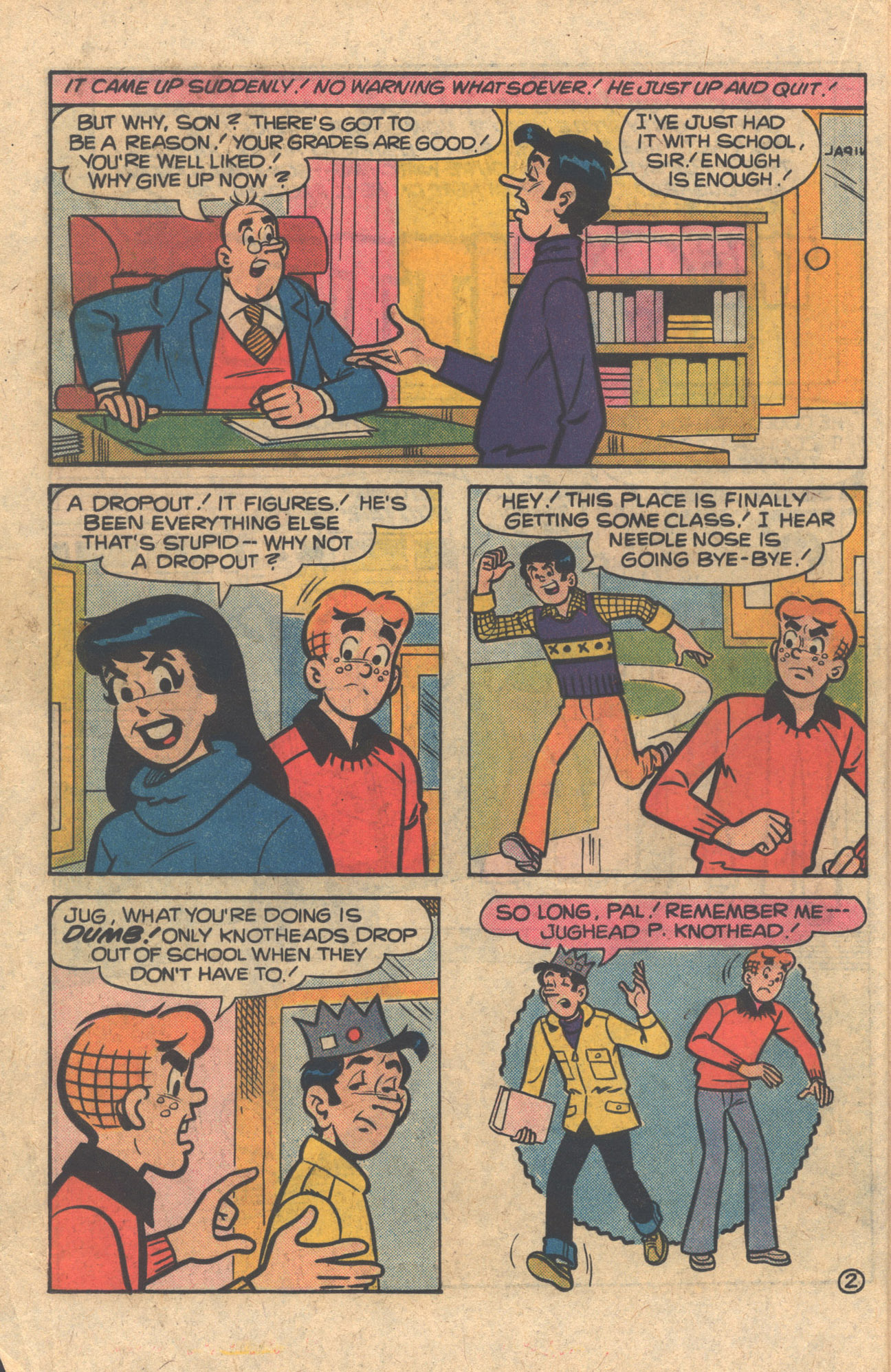 Read online Archie at Riverdale High (1972) comic -  Issue #46 - 22