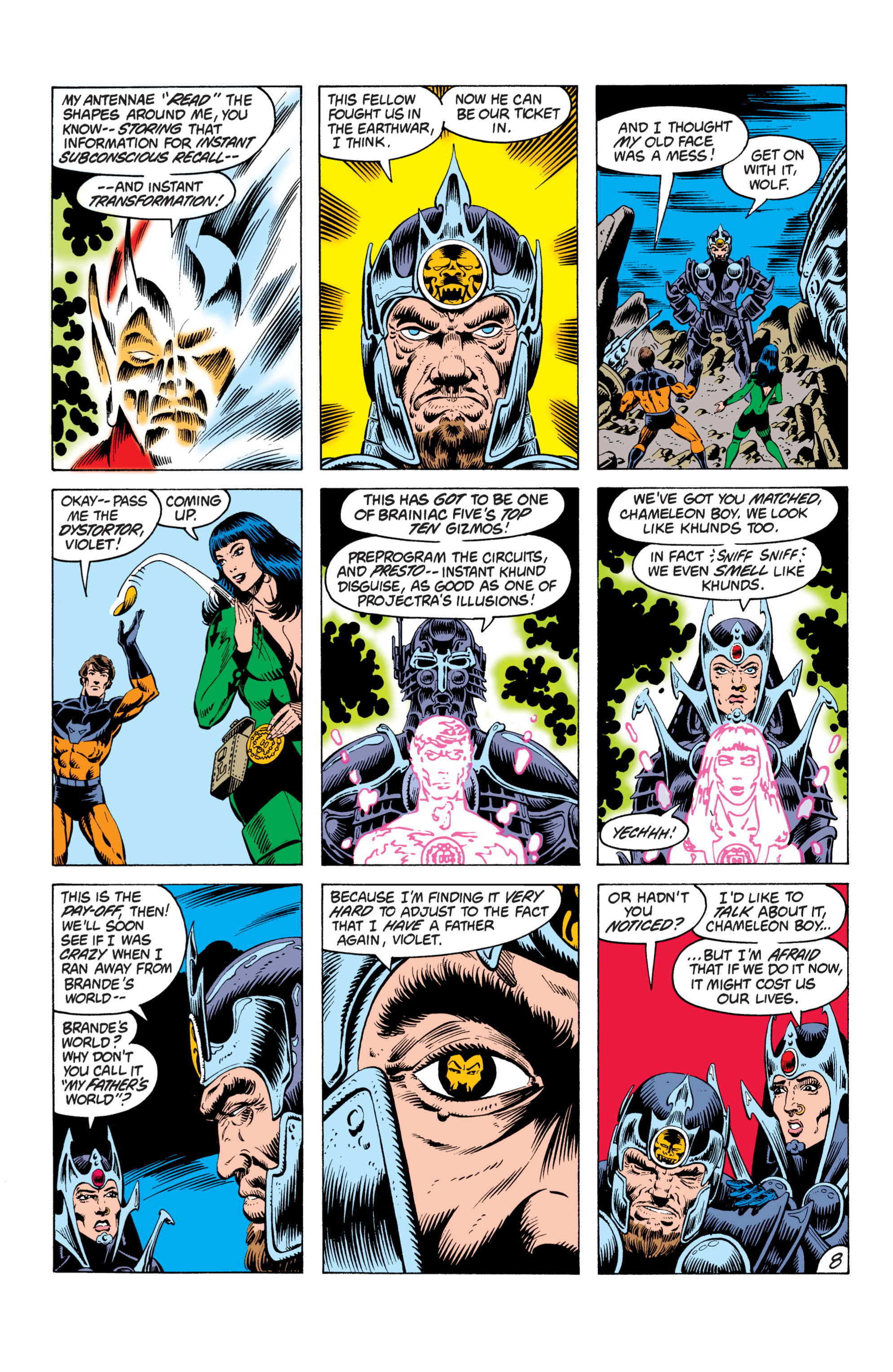 Read online Legion of Super-Heroes (1980) comic -  Issue #287 - 9