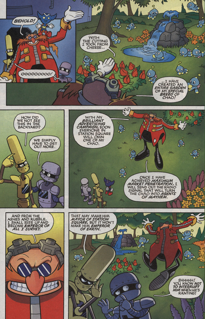 Read online Sonic X comic -  Issue #5 - 18