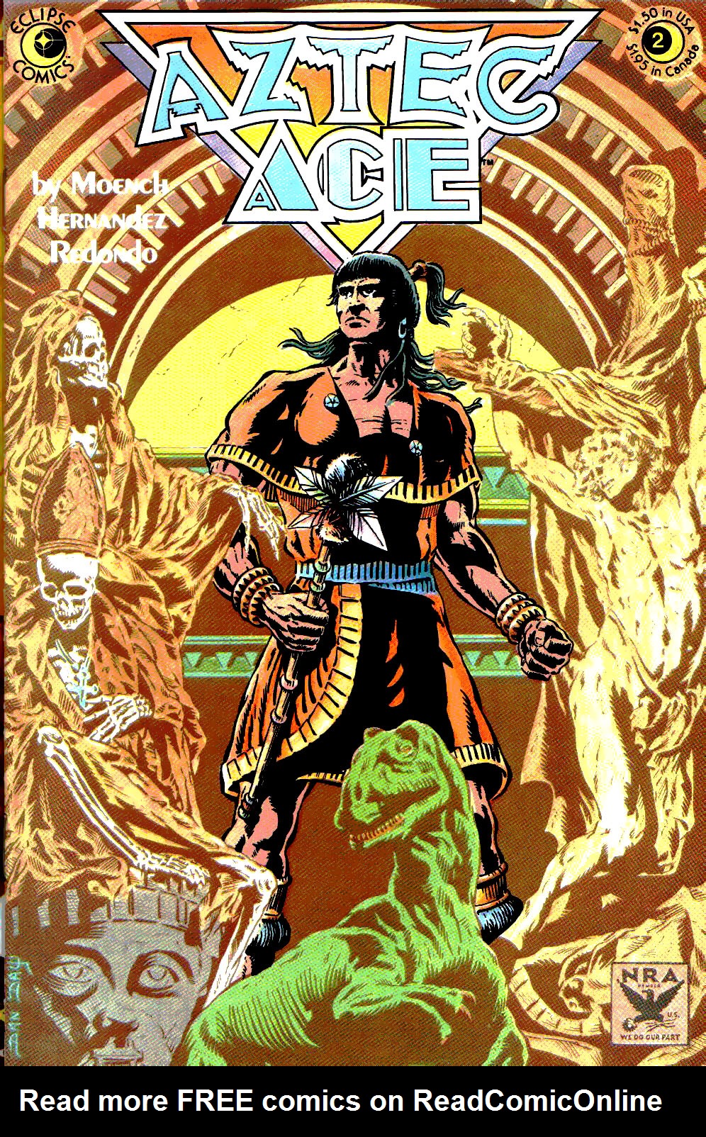 Read online Aztec Ace comic -  Issue #2 - 1
