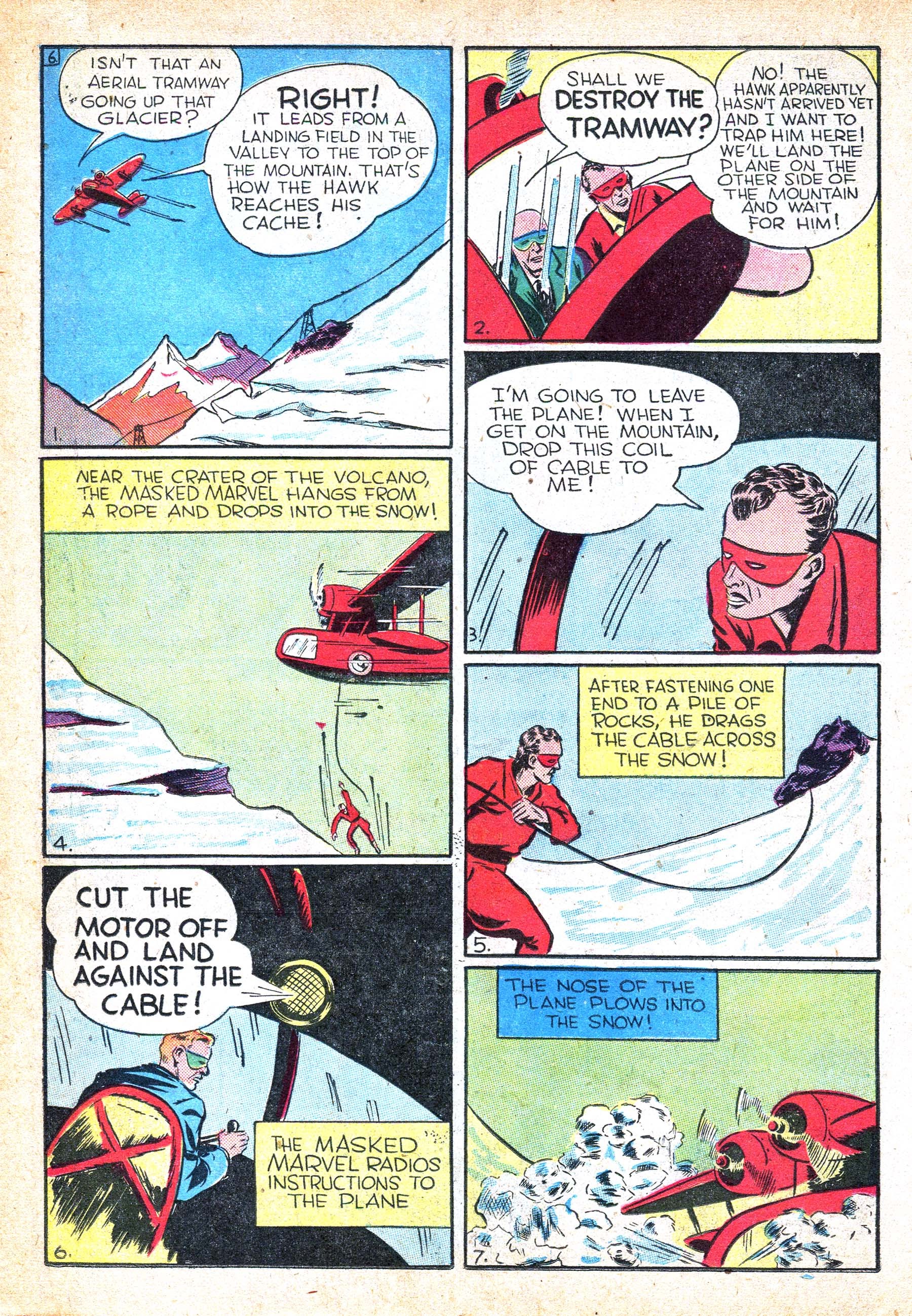 Read online Masked Marvel comic -  Issue #1 - 18