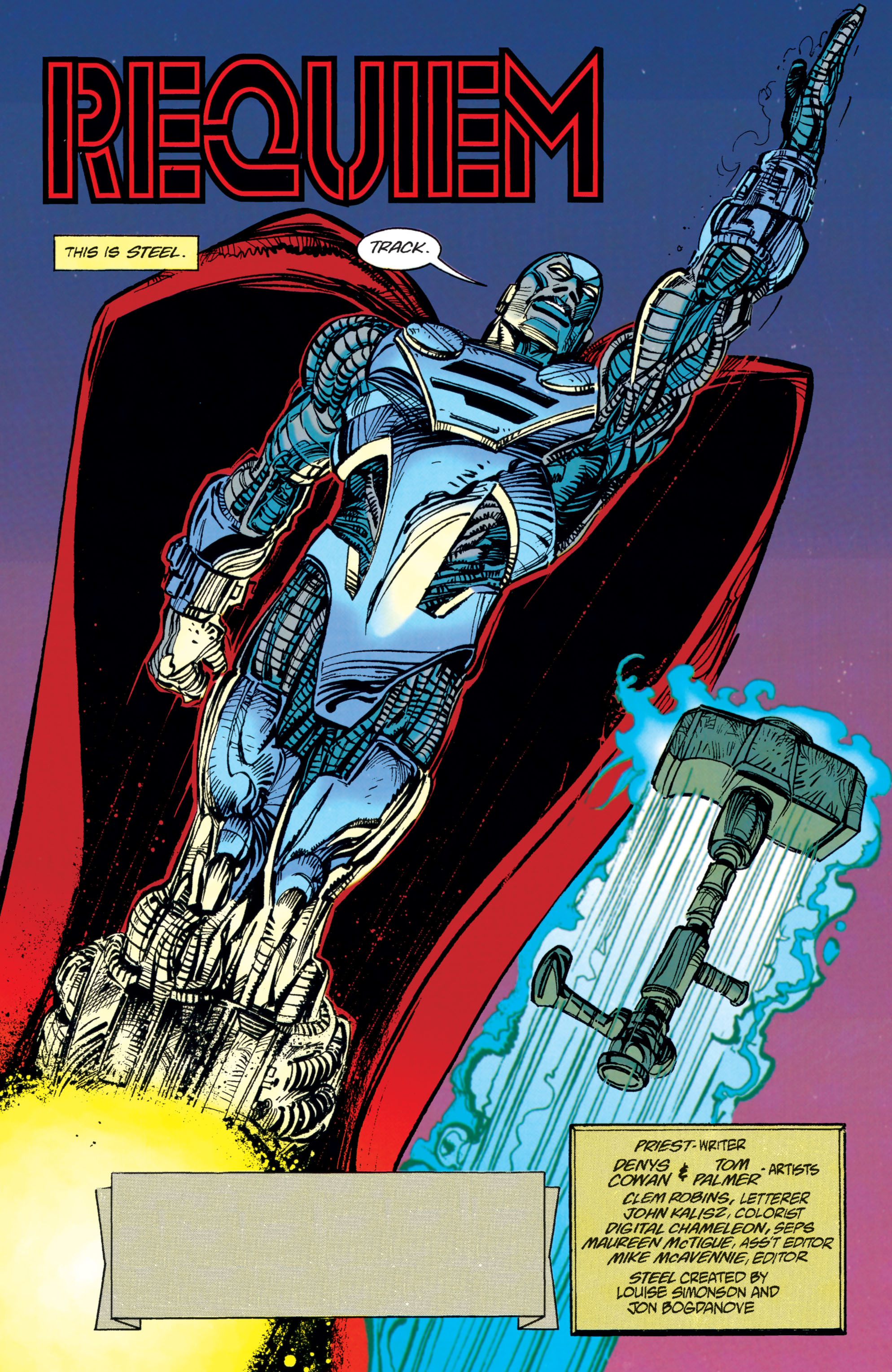 Read online Steel (1994) comic -  Issue #52 - 2