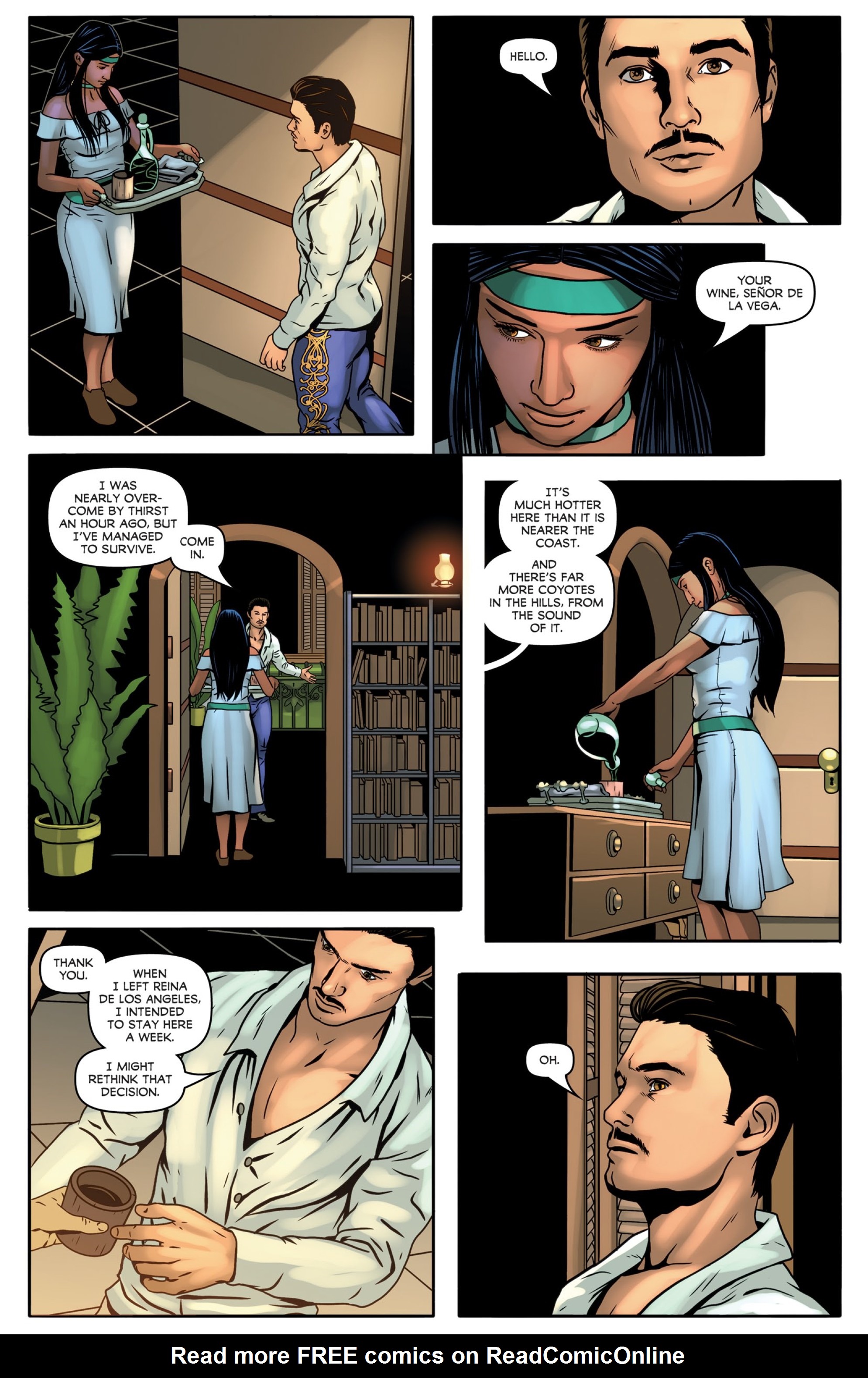 Read online Zorro: Sacrilege comic -  Issue #1 - 17