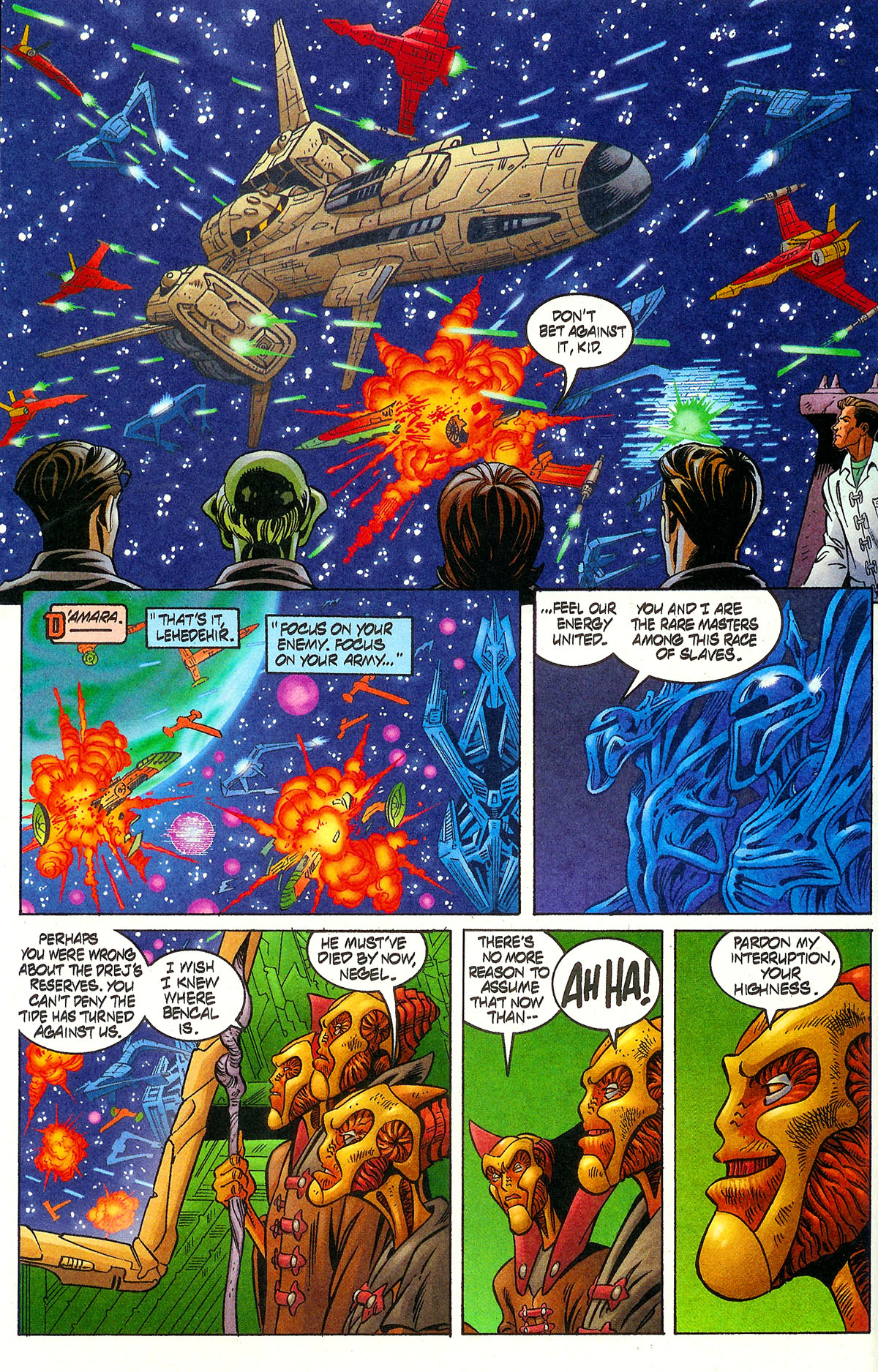 Read online Titan A.E. comic -  Issue #2 - 10