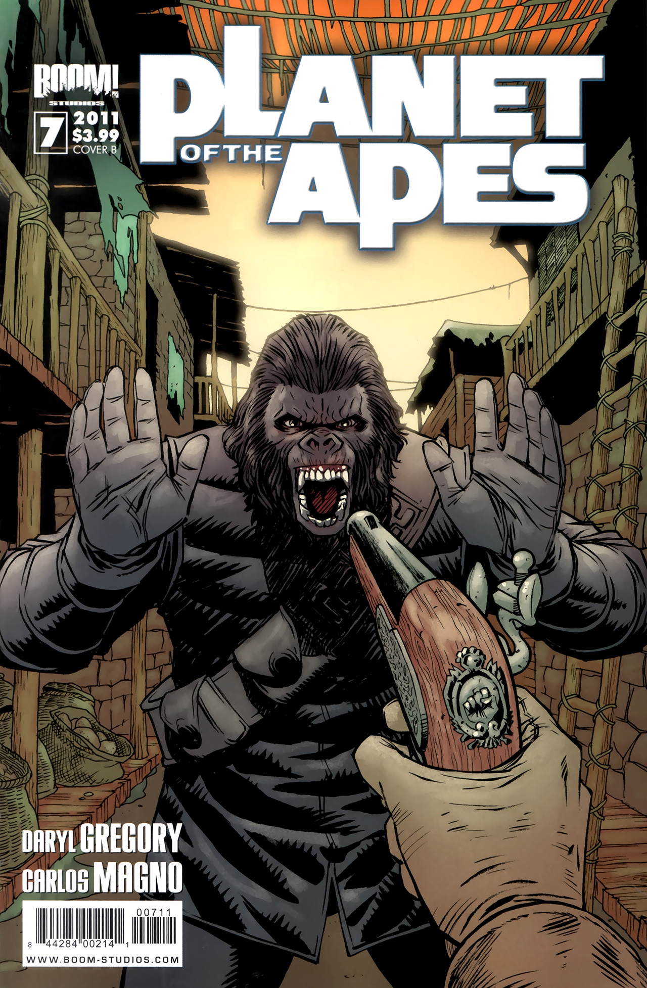 Read online Planet of the Apes (2011) comic -  Issue #7 - 2