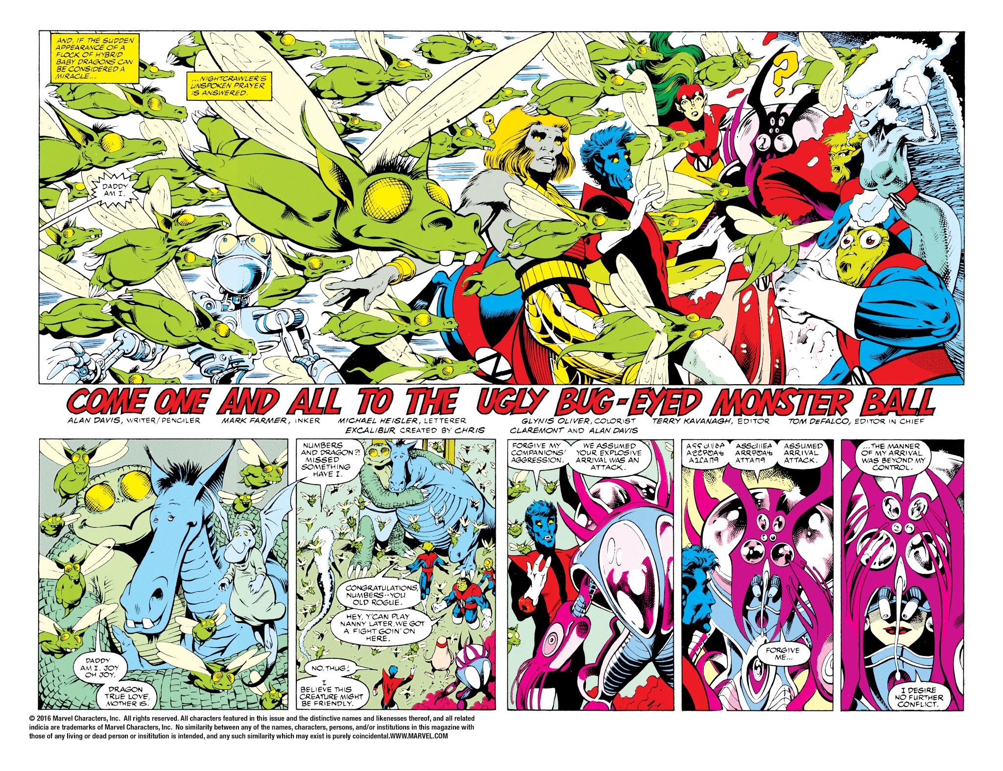 Read online Excalibur Visionaries: Alan Davis comic -  Issue # TPB 1 (Part 2) - 20