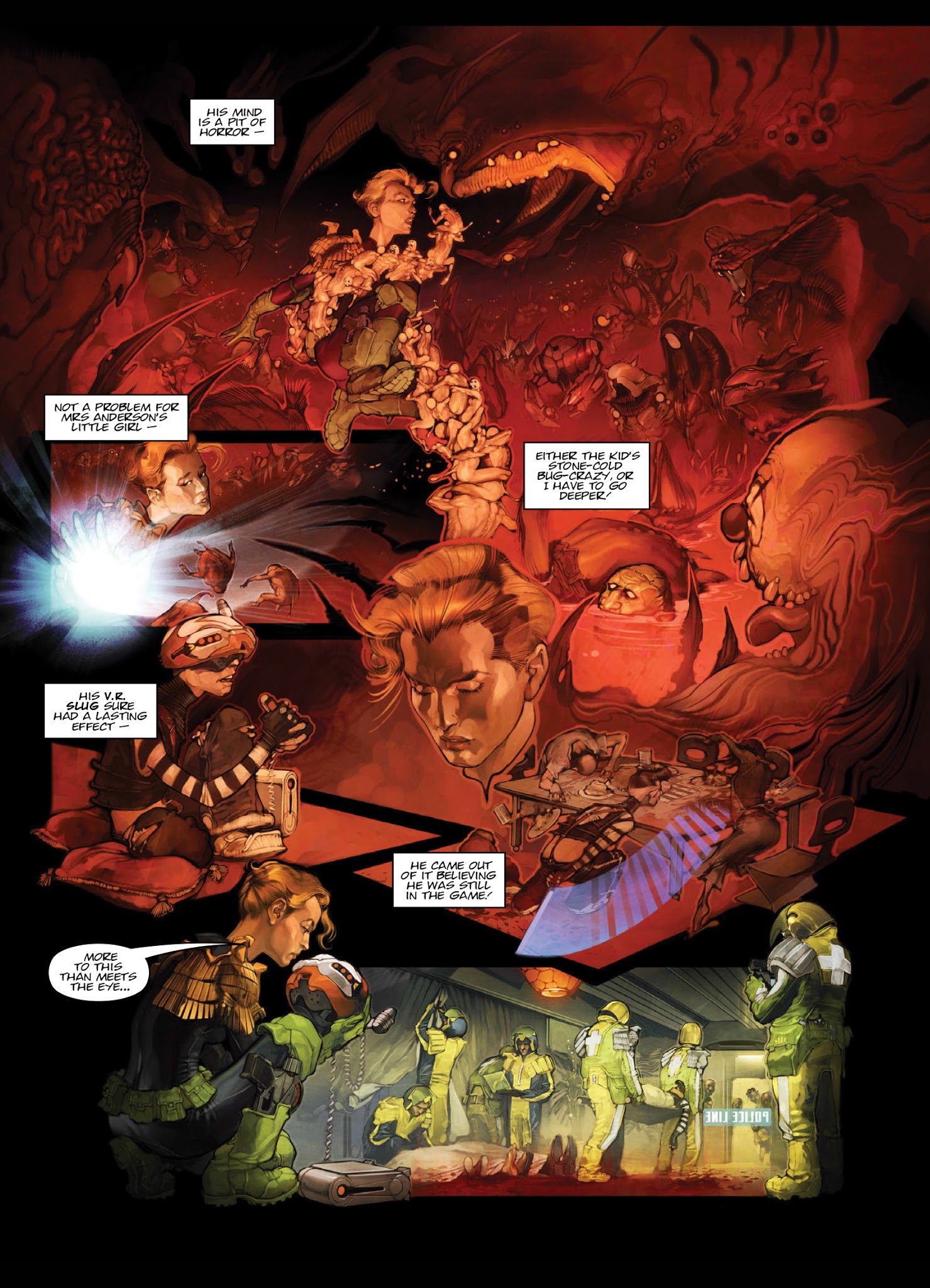 Read online Judge Anderson: The Psi Files comic -  Issue # TPB 5 - 287