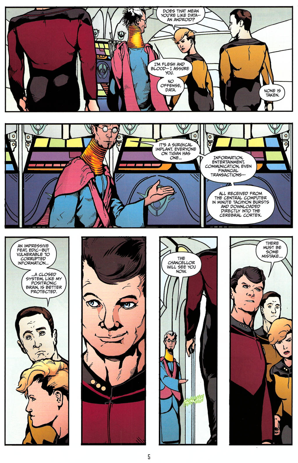 Star Trek: The Next Generation: The Space Between Issue #1 #1 - English 7