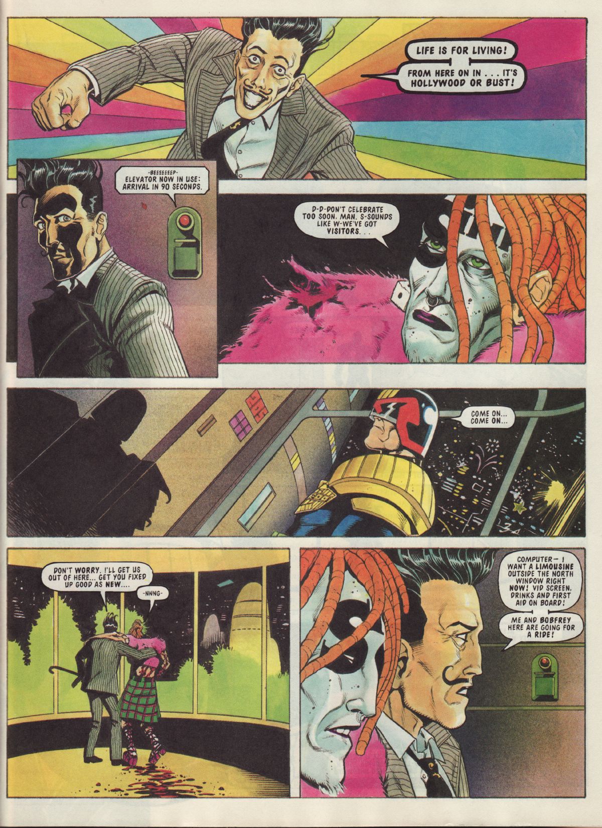 Read online Judge Dredd Megazine (vol. 3) comic -  Issue #15 - 21