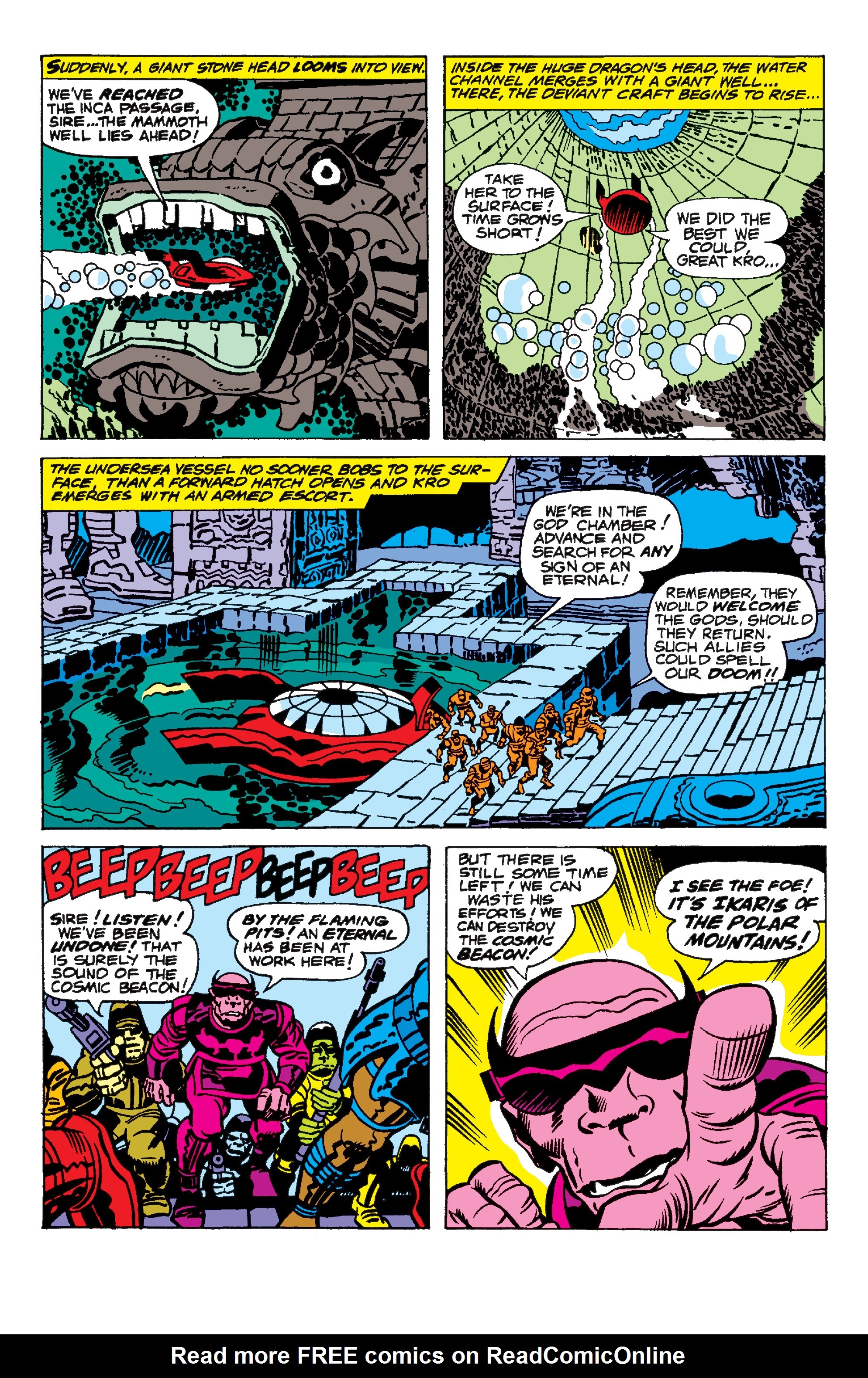 Read online The Eternals by Jack Kirby: The Complete Collection comic -  Issue # TPB (Part 1) - 17