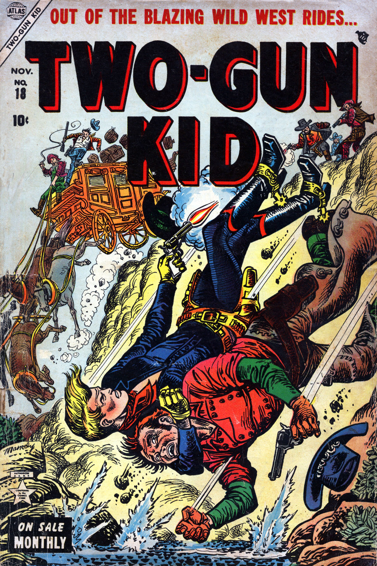 Read online Two-Gun Kid comic -  Issue #18 - 1